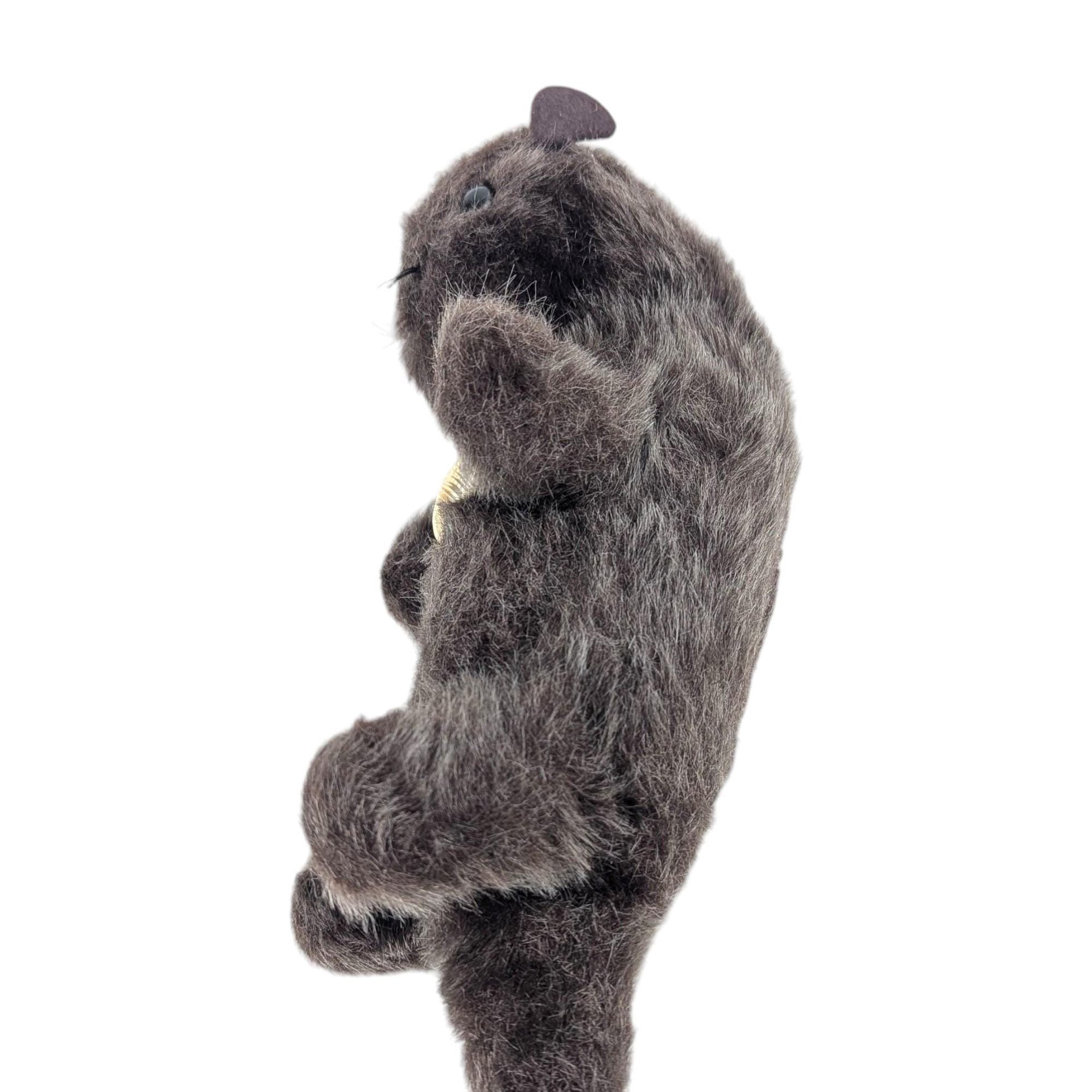 Vintage 1975 Dakin Pillow Pet Otter: Sea Otter Stuffed Animal with Clam