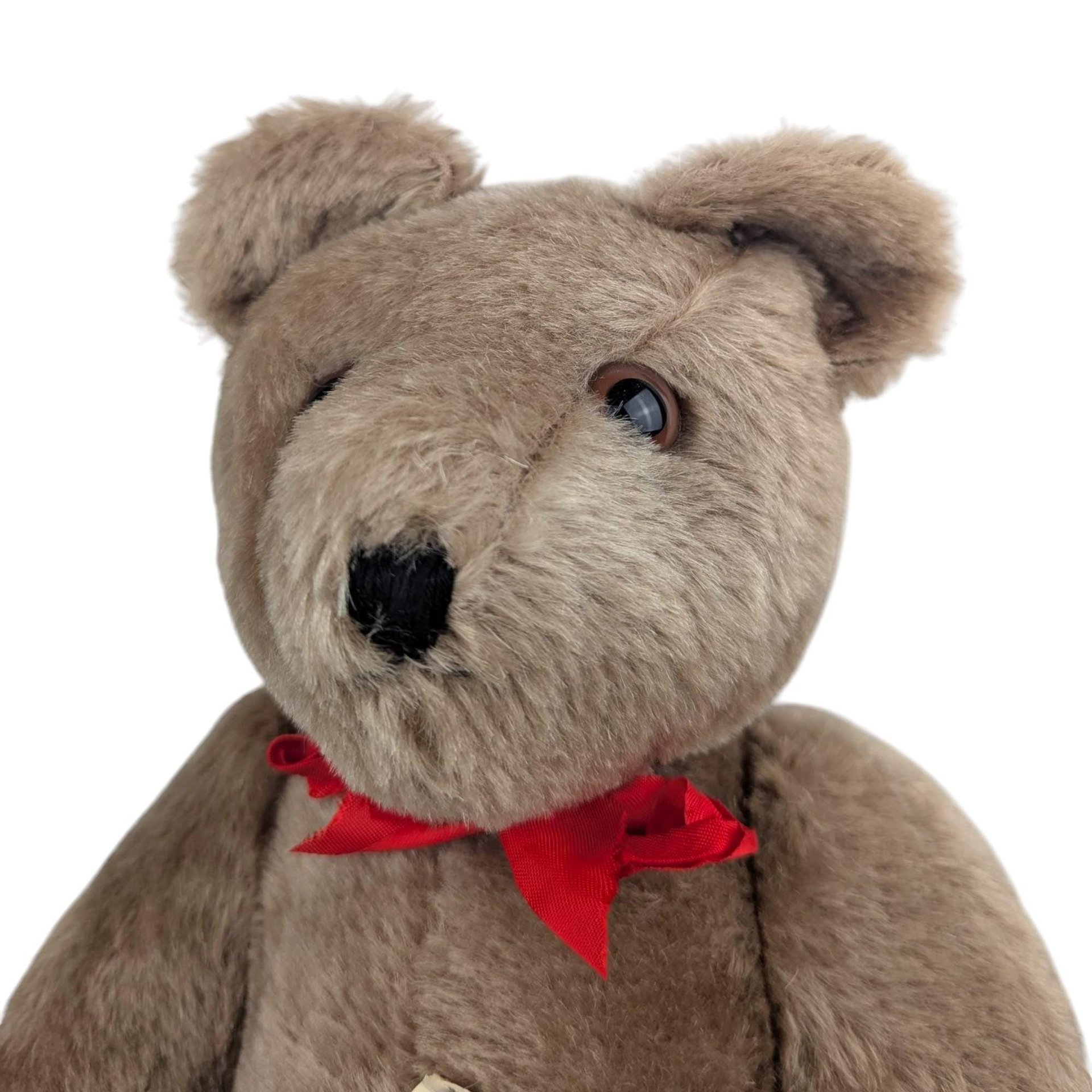 Vintage Mutzli Teddy Bear: Handmade Jointed Bear from Bern, Switzerland