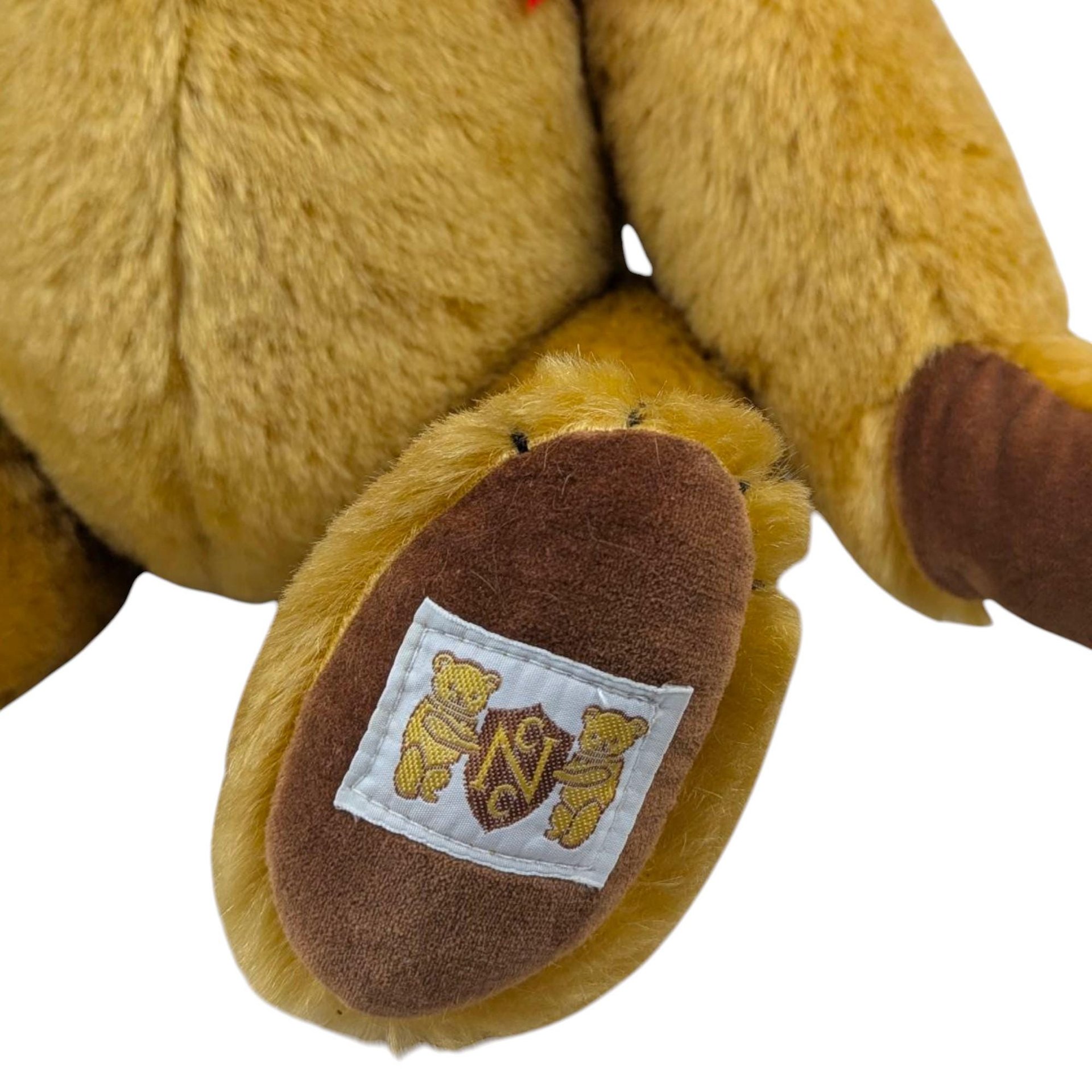 Vintage 1990 House of Nisbet Teddy Bear: "The Way We Were" Limited Edition