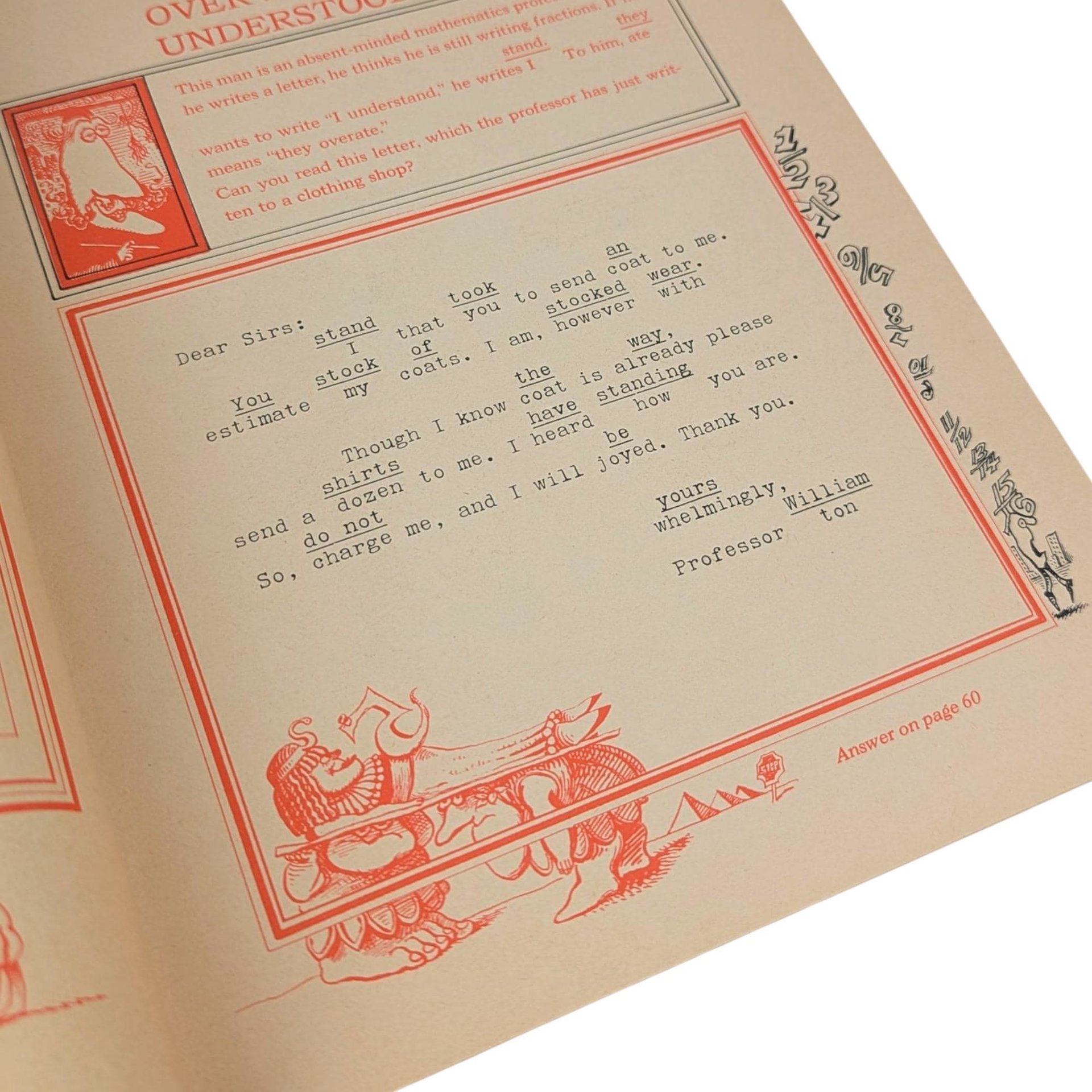 Vintage 1970 Puzzle Book: Pick a Peck of Puzzles by Arnold Roth, Mid-Century Brain Teasers