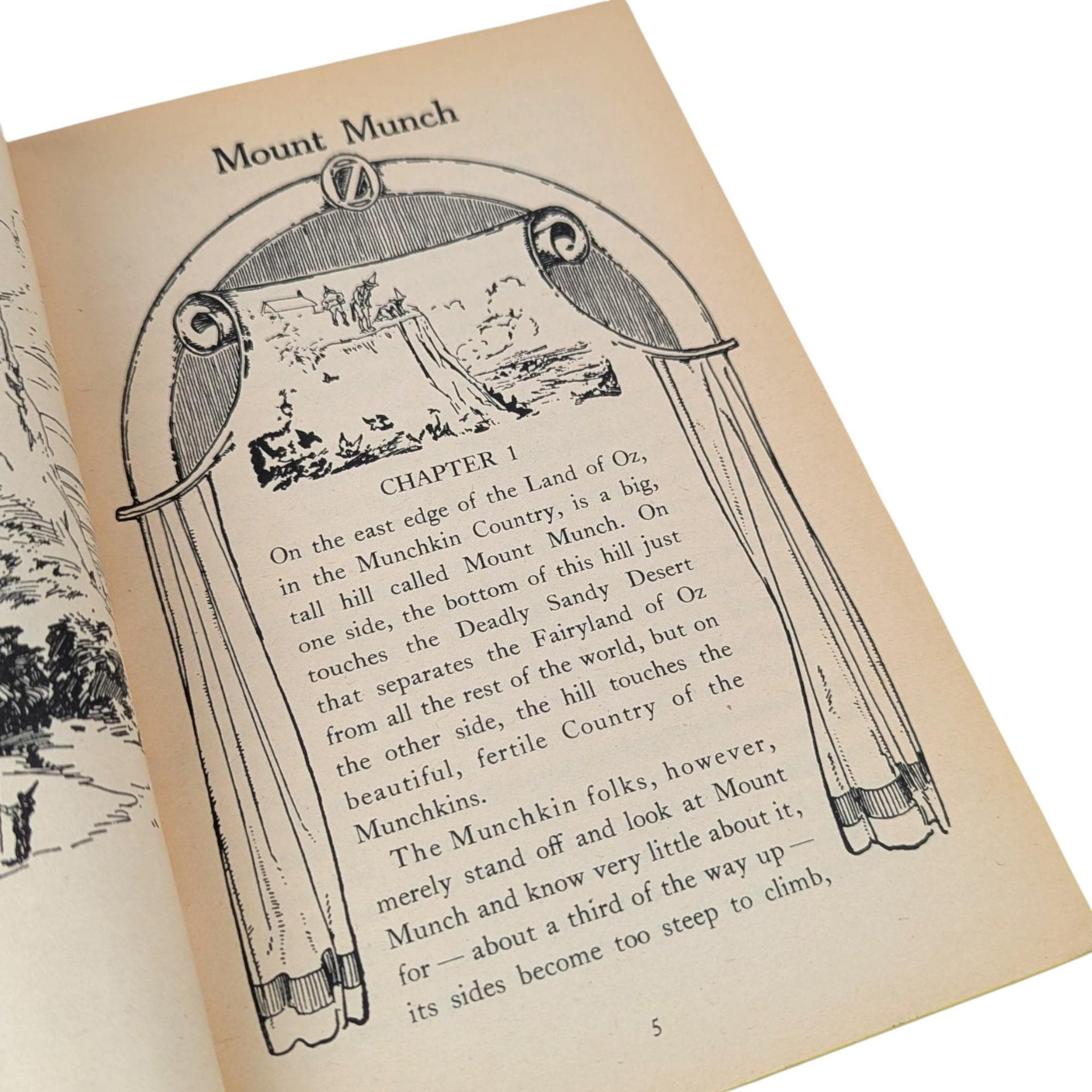 Vintage 1960s The Magic of Oz: L. Frank Baum Paperback, Scholastic Fantasy Novel