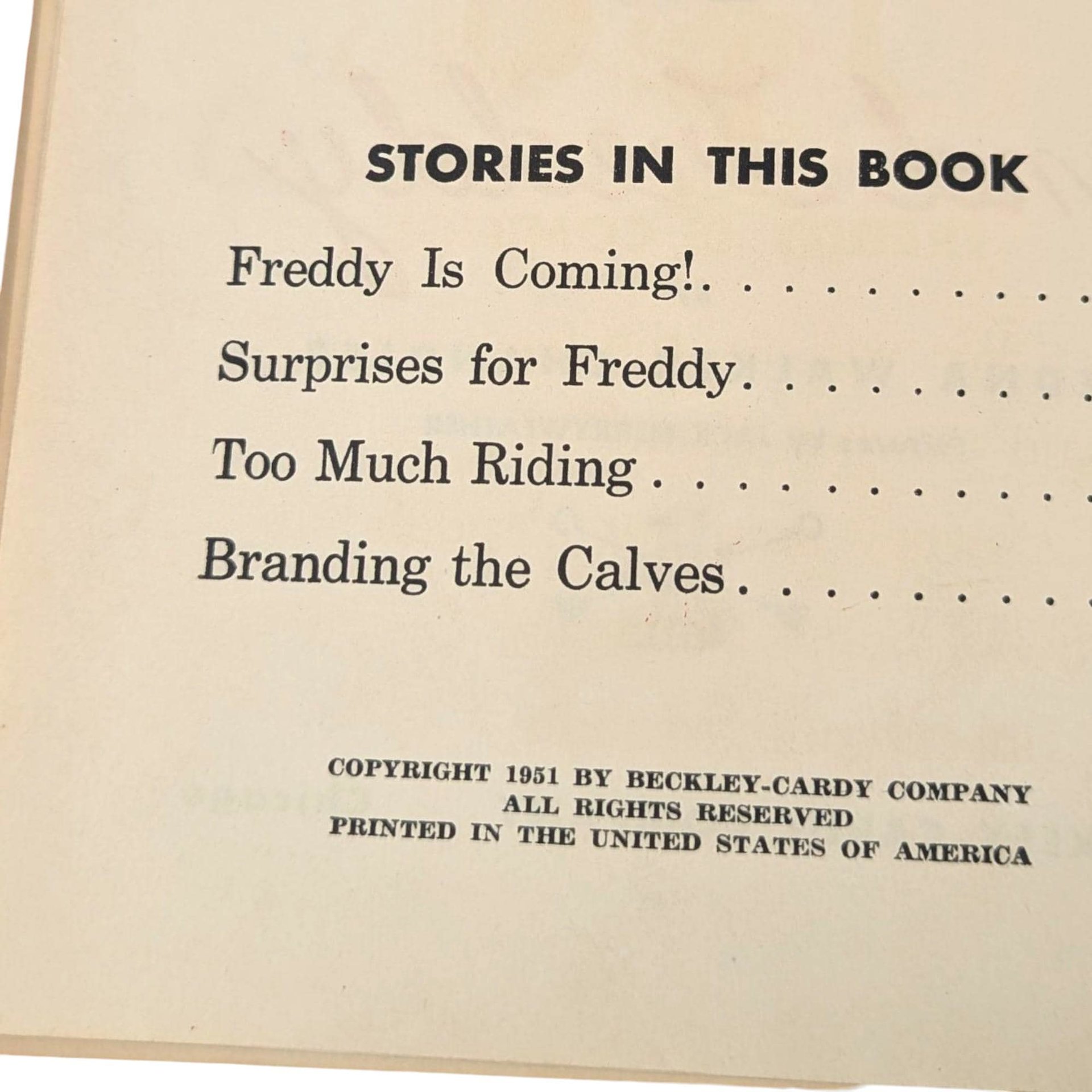 Vintage 1951 Cowboy Sam Book: Cowboy Sam and Freddy by Edna Walker Chandler, Western Reader