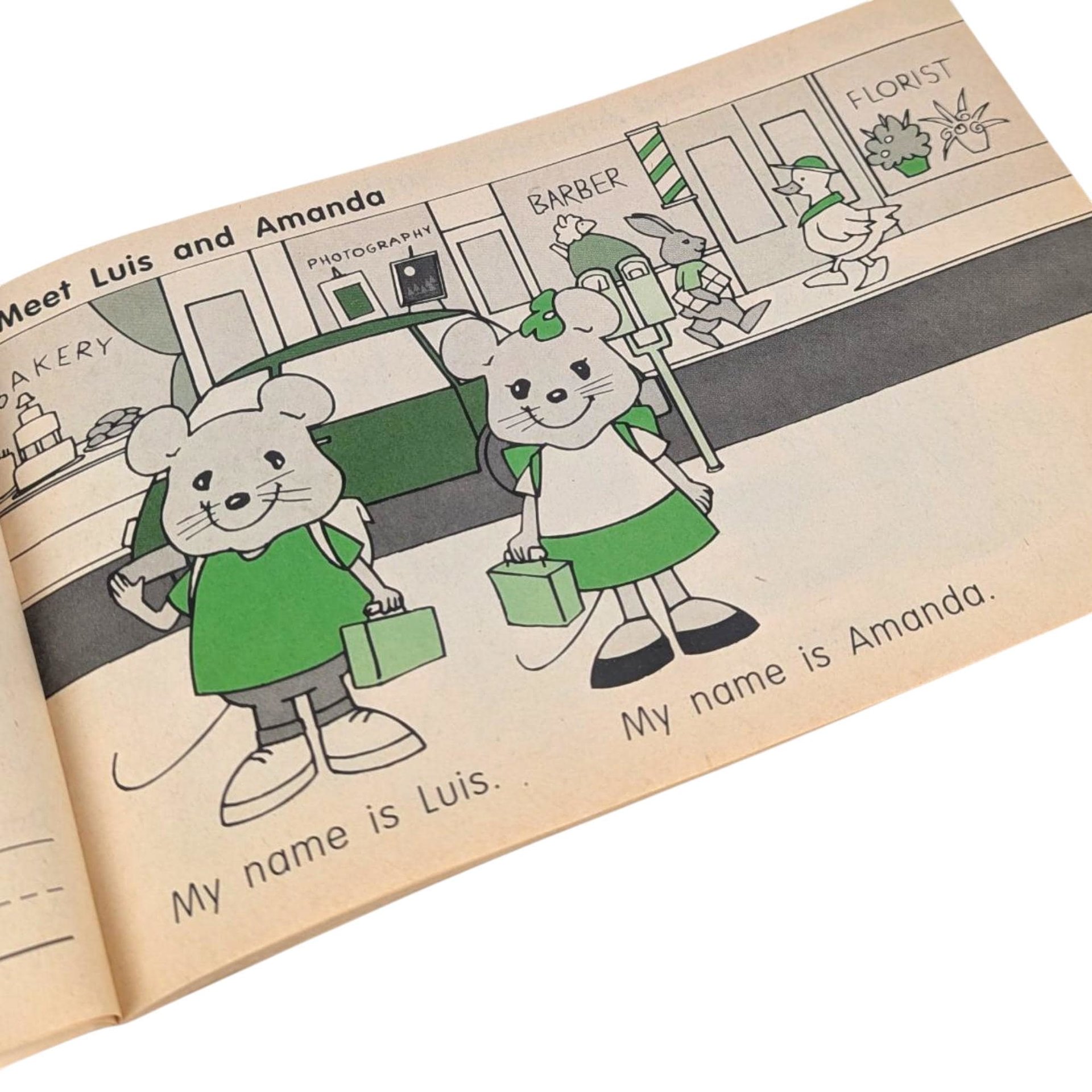 Vintage 1992 Social Skills Workbook: Being The Best Me, Homeschool Teacher Resource