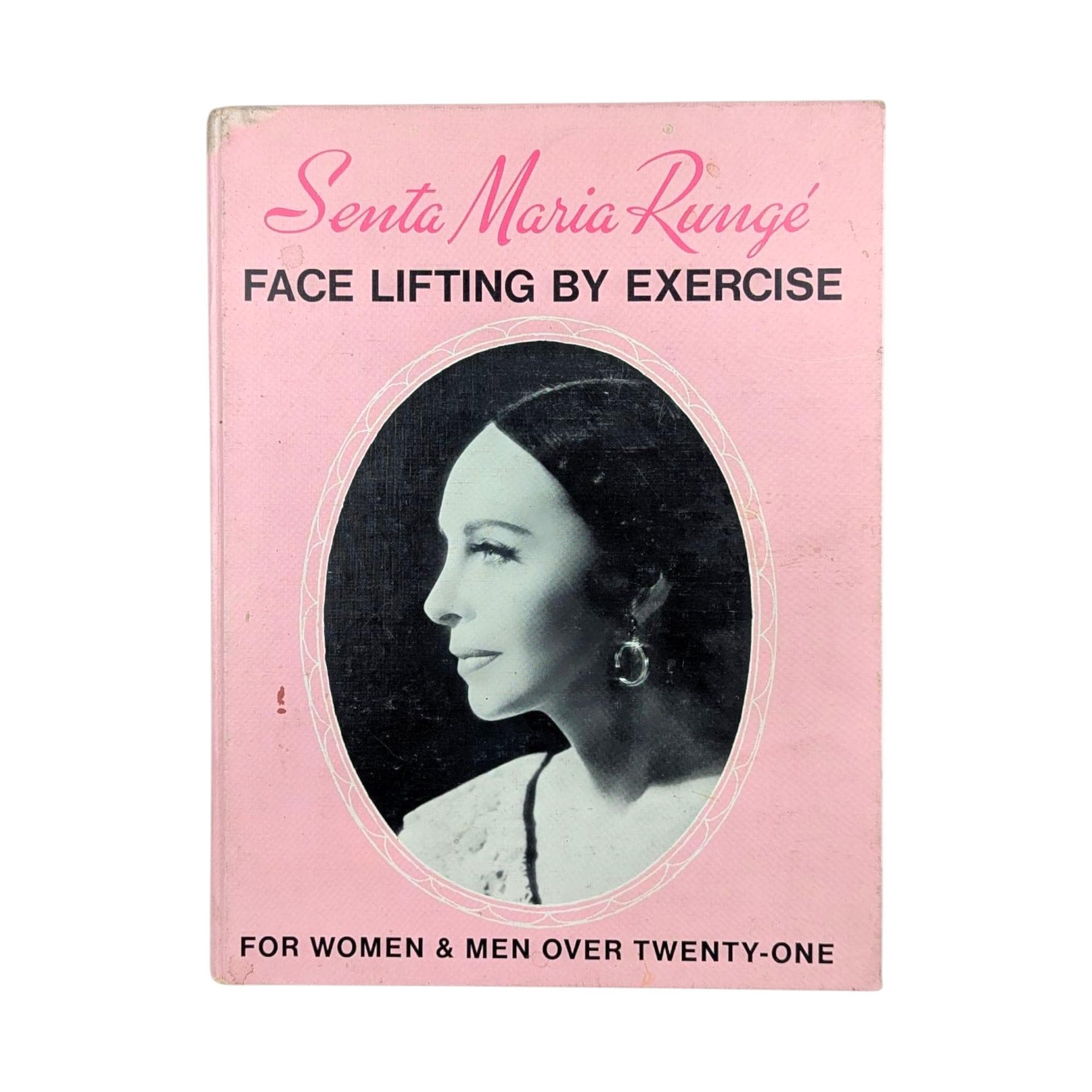 Vintage 1972 Signed Exercise Book: Senta Maria Runge Face Lifting
