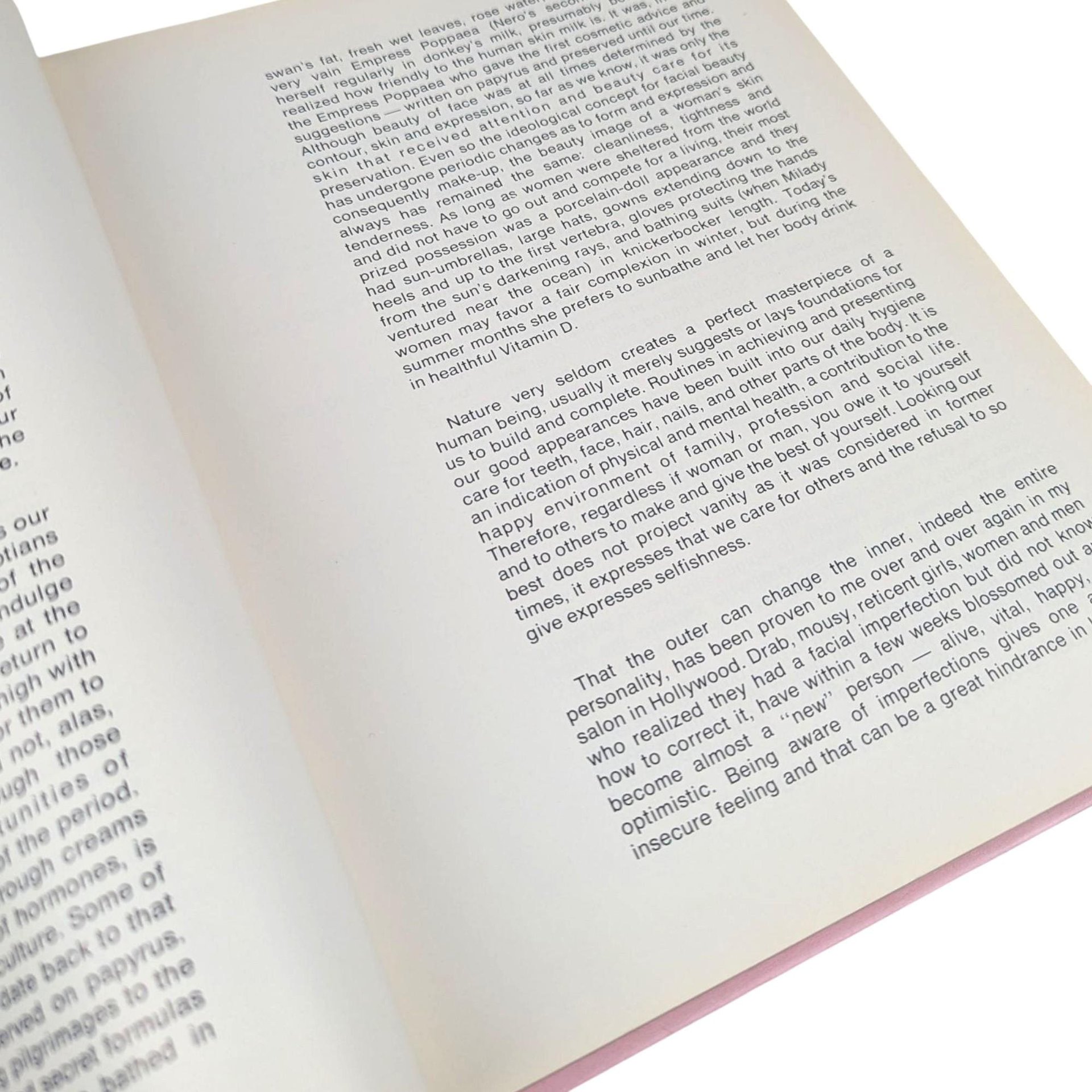 Vintage 1972 Signed Exercise Book: Senta Maria Runge Face Lifting