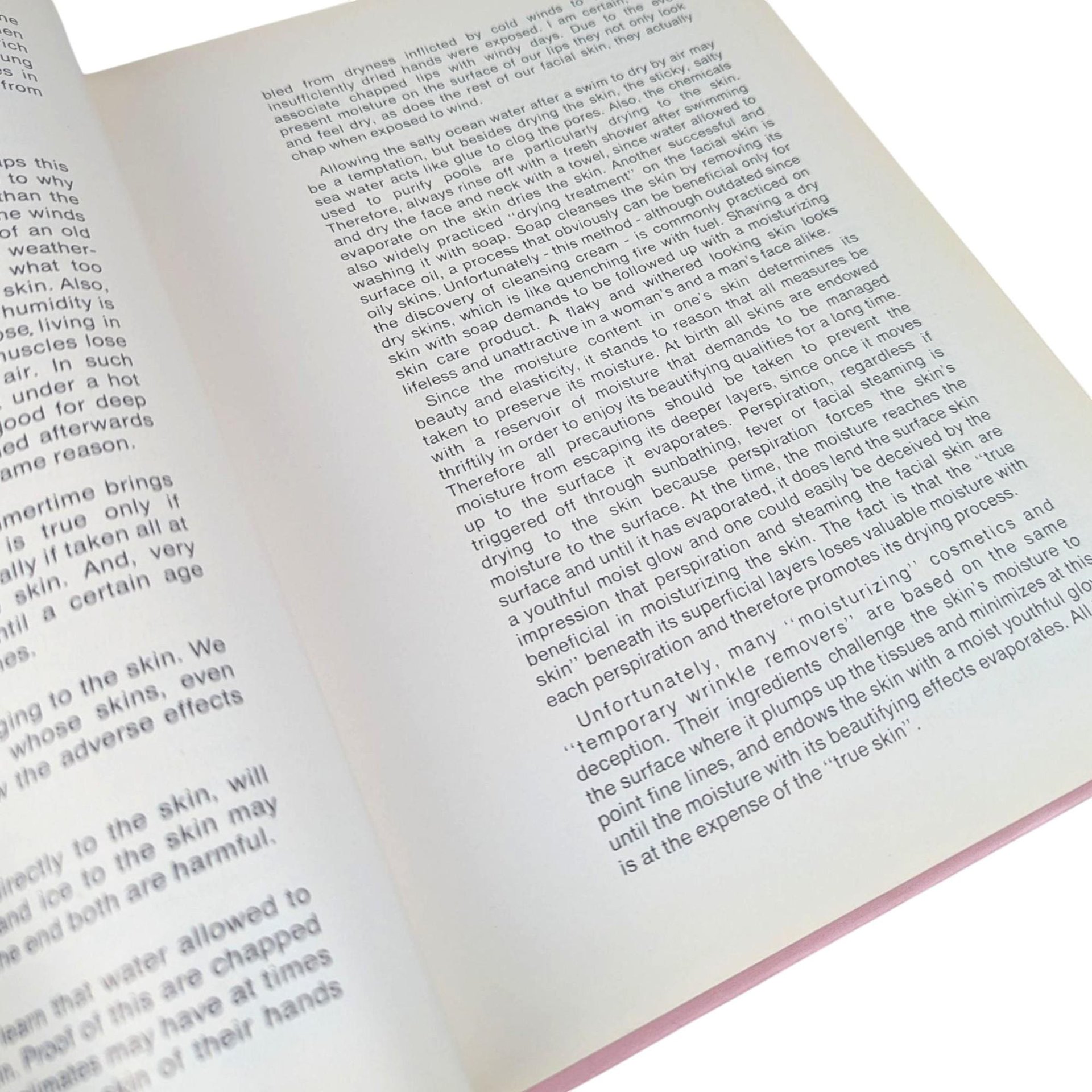 Vintage 1972 Signed Exercise Book: Senta Maria Runge Face Lifting