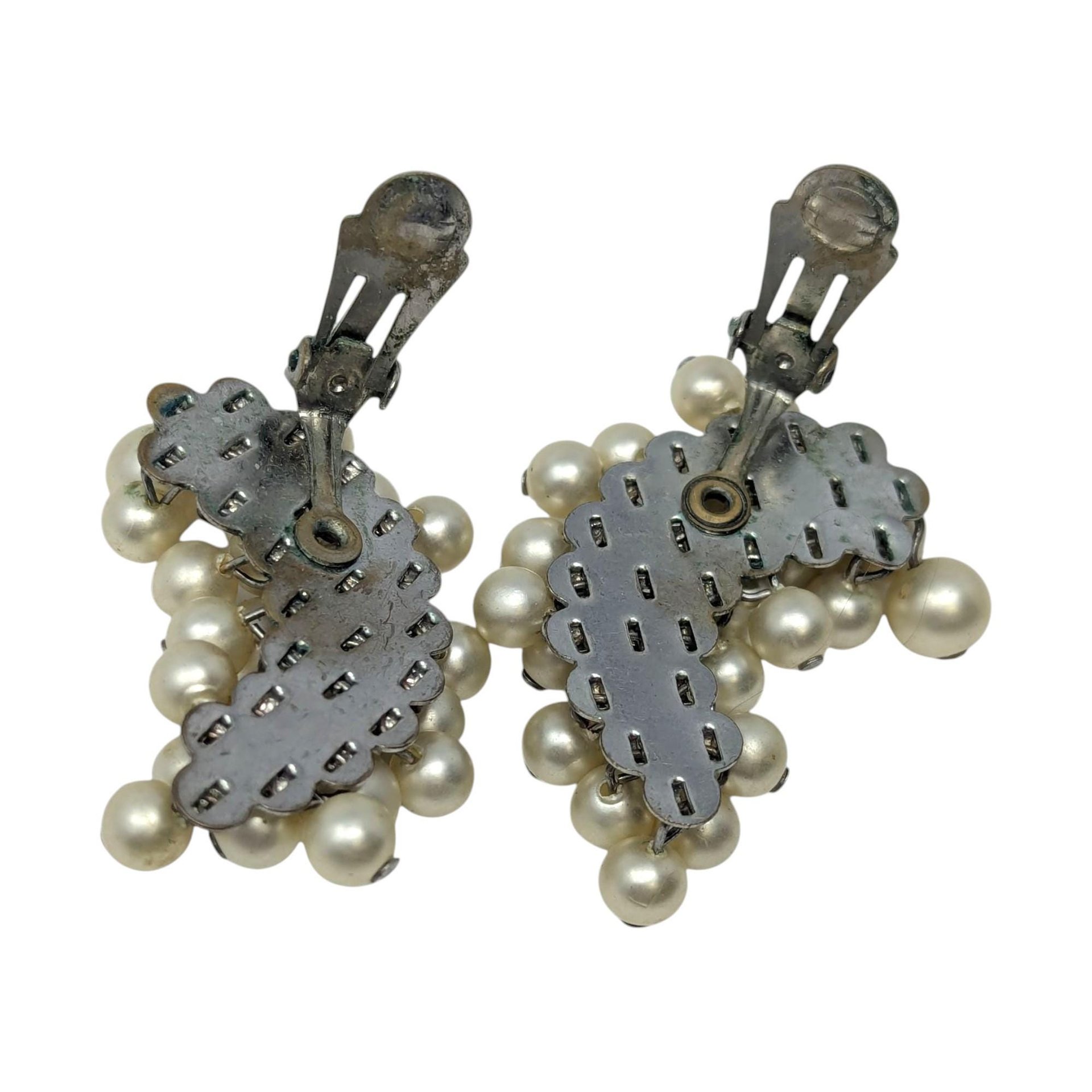 Vintage Earring Collection Your Choice: Faux Pearl, Moonglow, or Tiger Eye