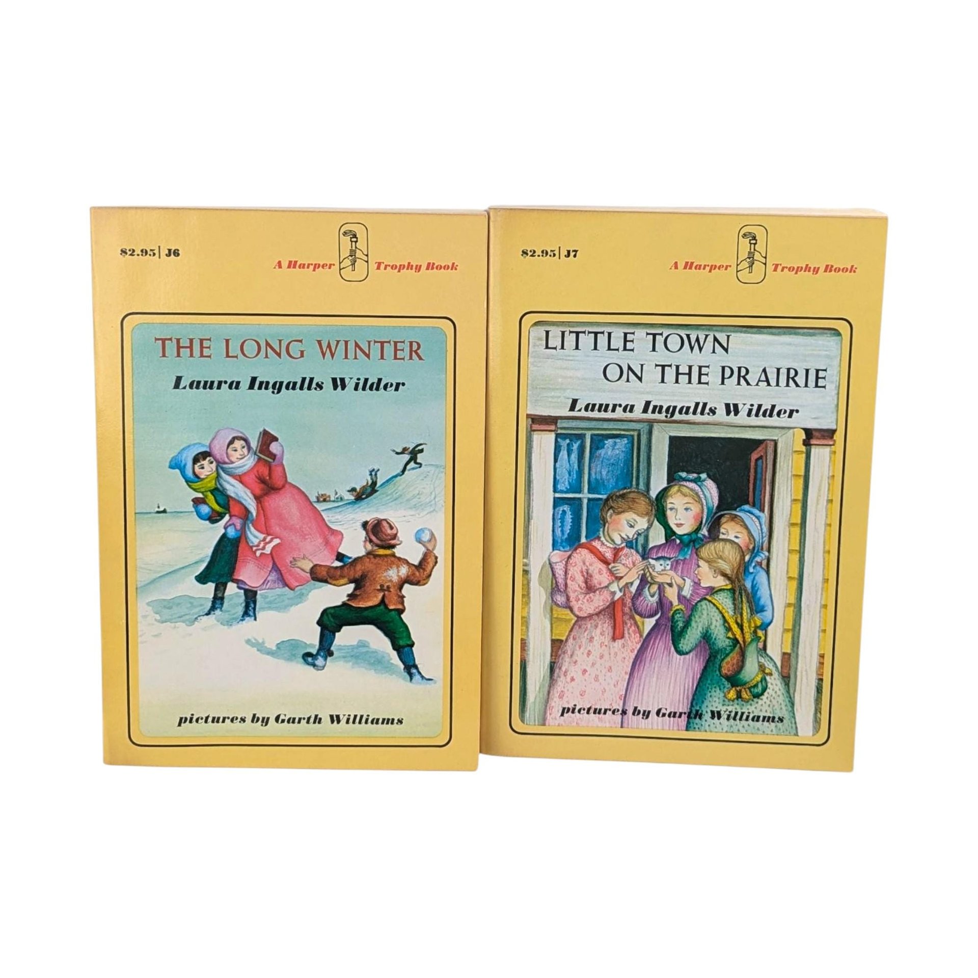 Vintage 1971 Little House Book Set: Laura Ingalls Wilder Complete Series