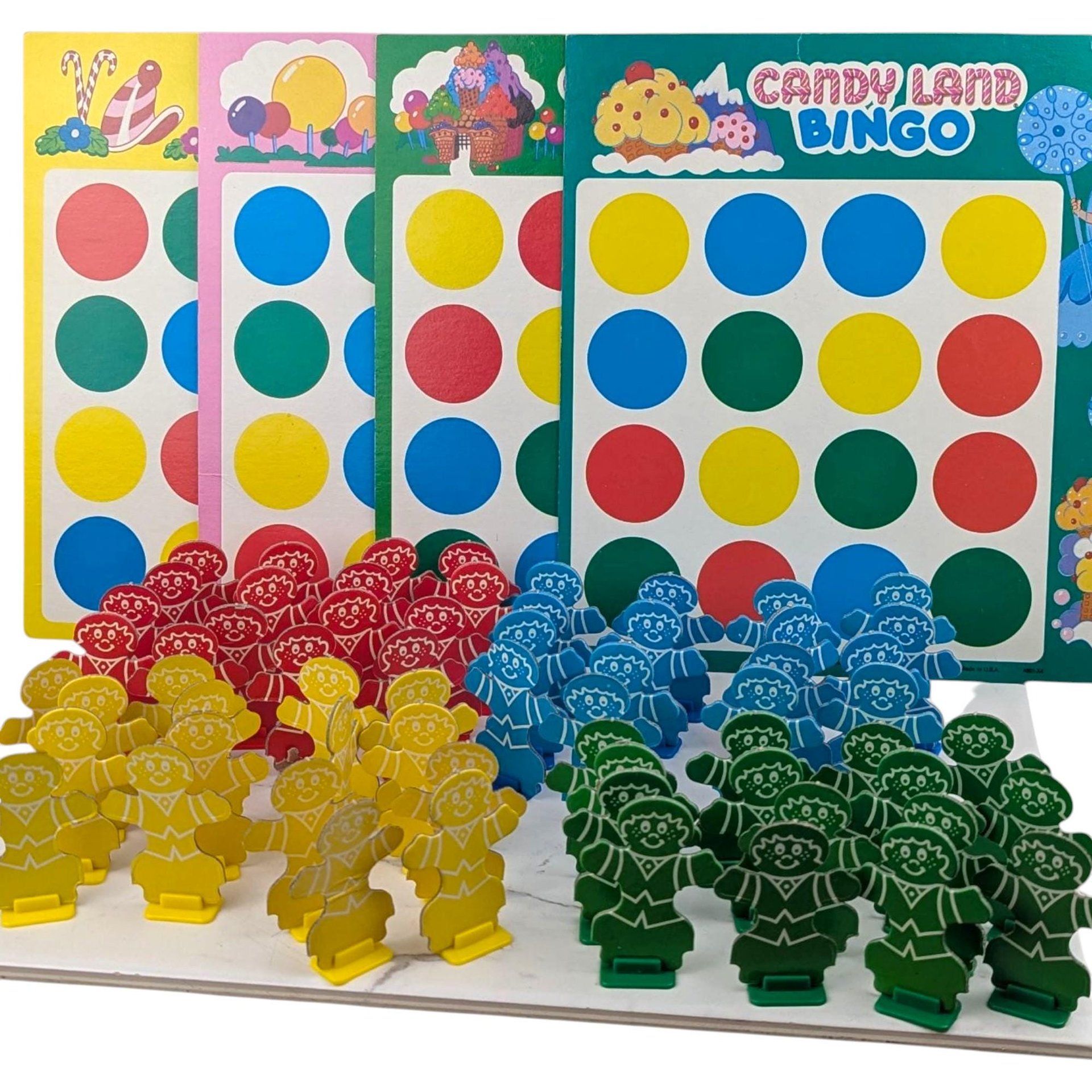 1978 Candy Land Bingo Game by Milton Bradley