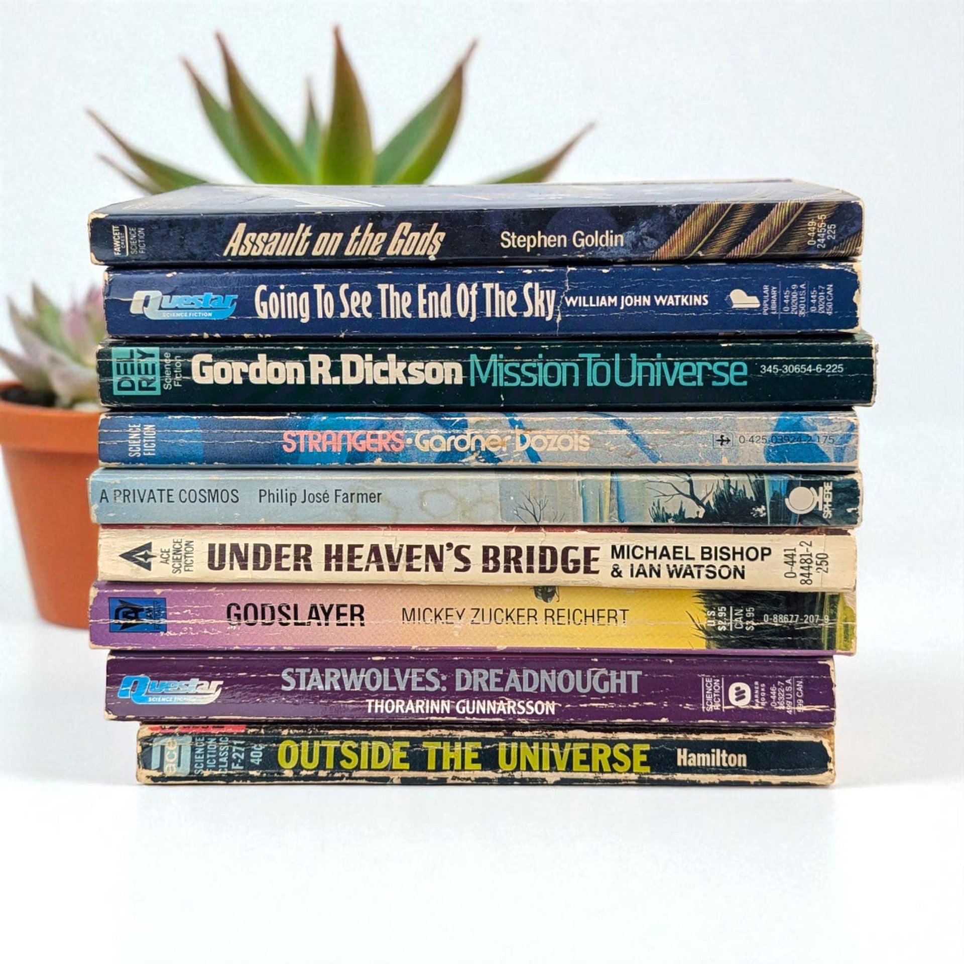 Vintage Sci-Fi Fantasy Paperback Book: Your Choice of Classic Titles