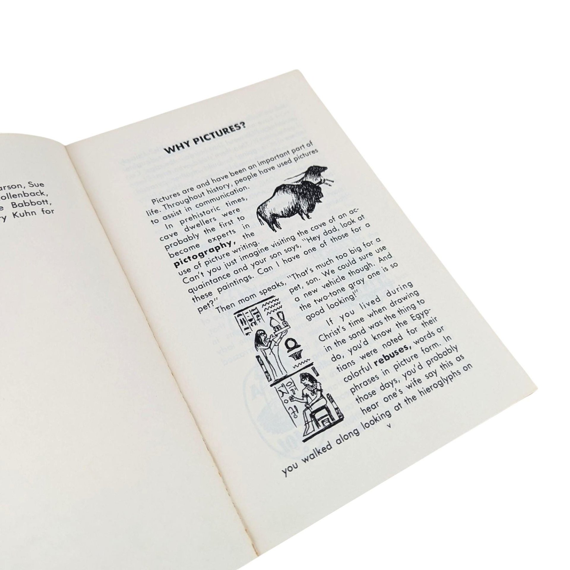 Vintage 1979 Signed Puzzle Book: "I See What You Mean" by Richard Gebhardt