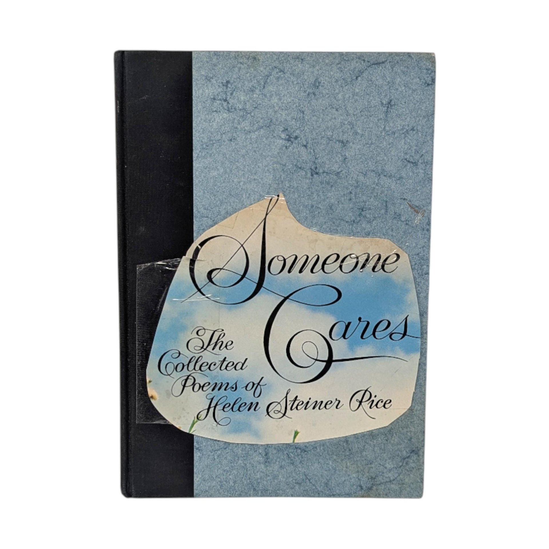 1972 Someone Cares: Helen Steiner Rice Collected Poems Hardcover Book