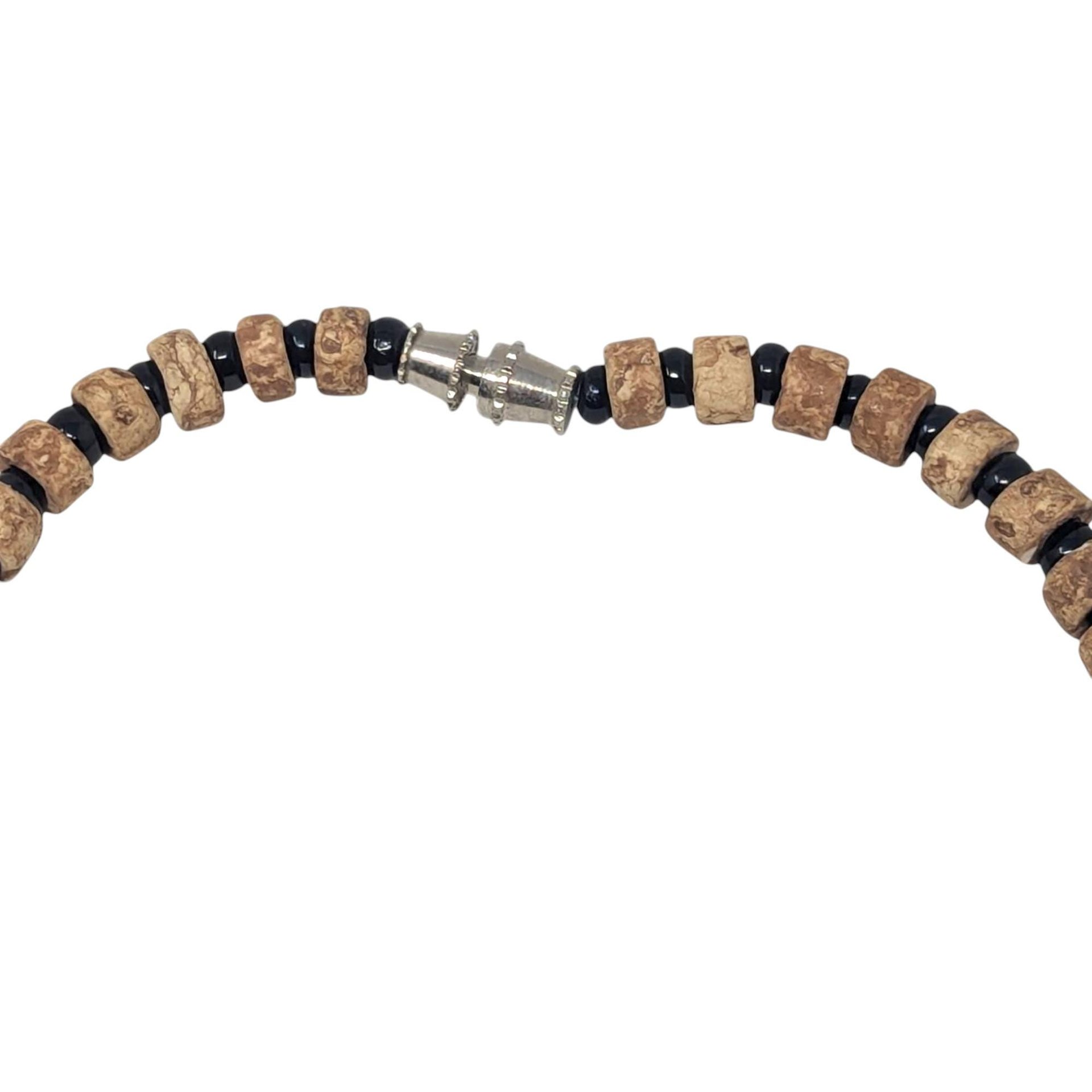 Vintage 1990s Puka Shell Choker: Your Choice of 90s Surfer Heishi Necklace