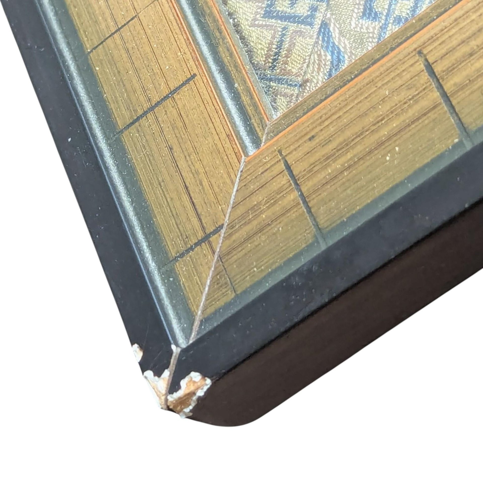 Vintage Chinese Silk Embroidery: Framed Auspicious Symbols