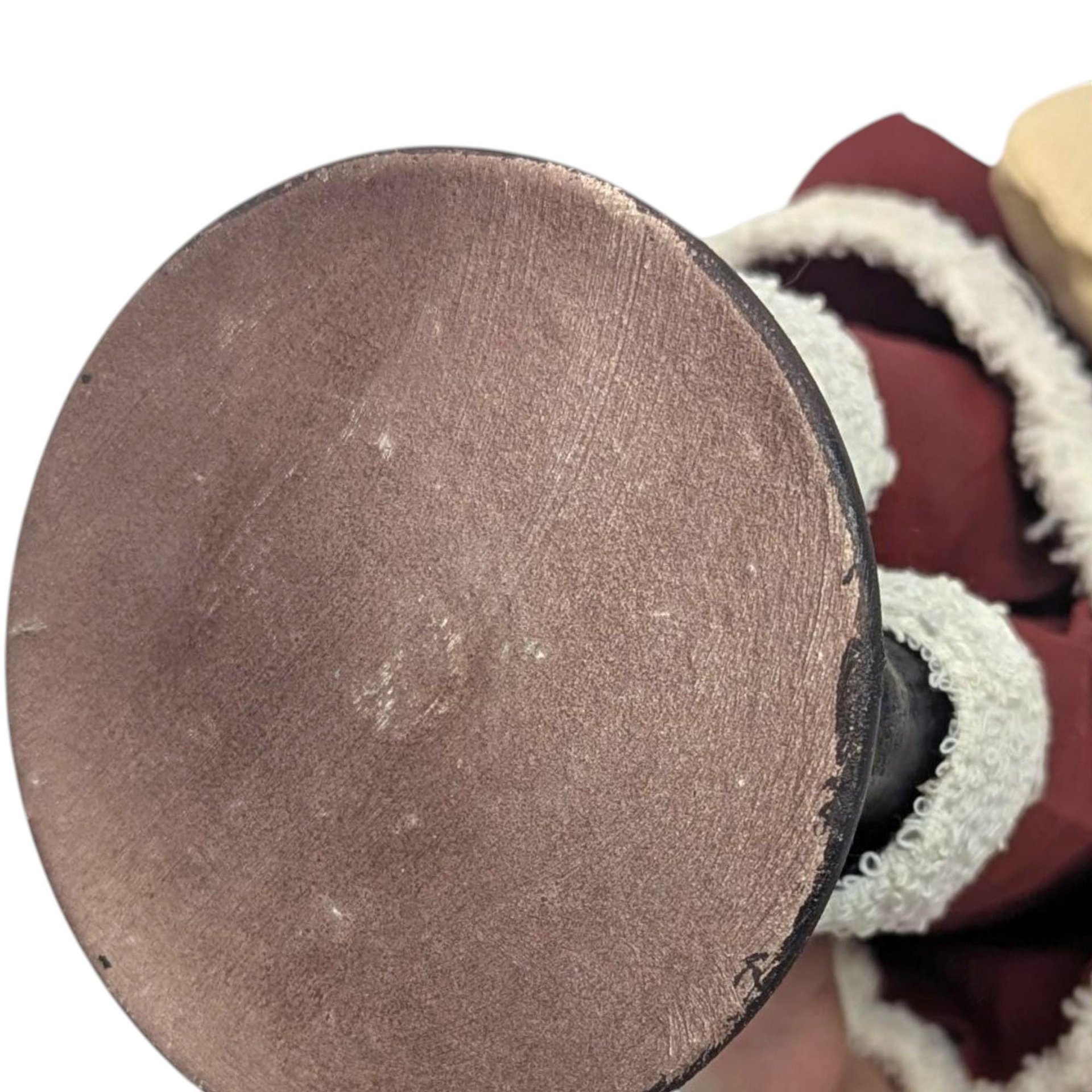 Vintage Standing Santa Figurine: 10" Traditional Holiday Decor