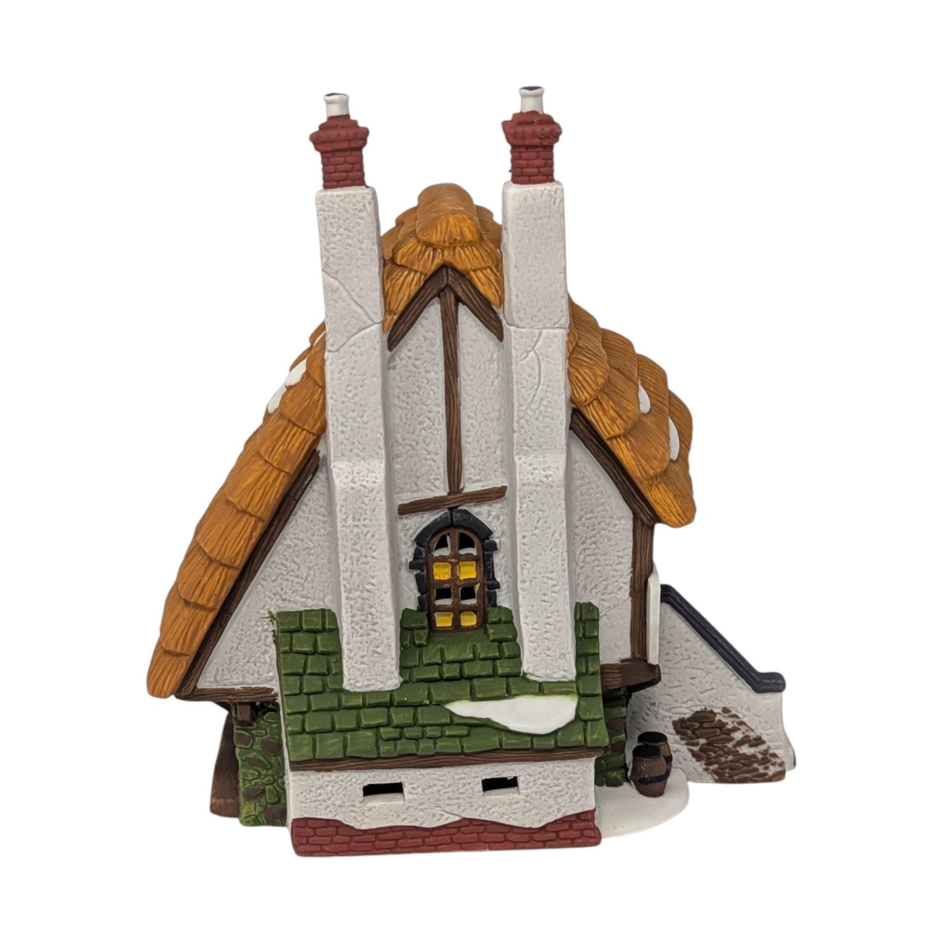 Vintage 1993 Dept 56 Lomas Ltd Molasses: Dickens Village Series Cottage