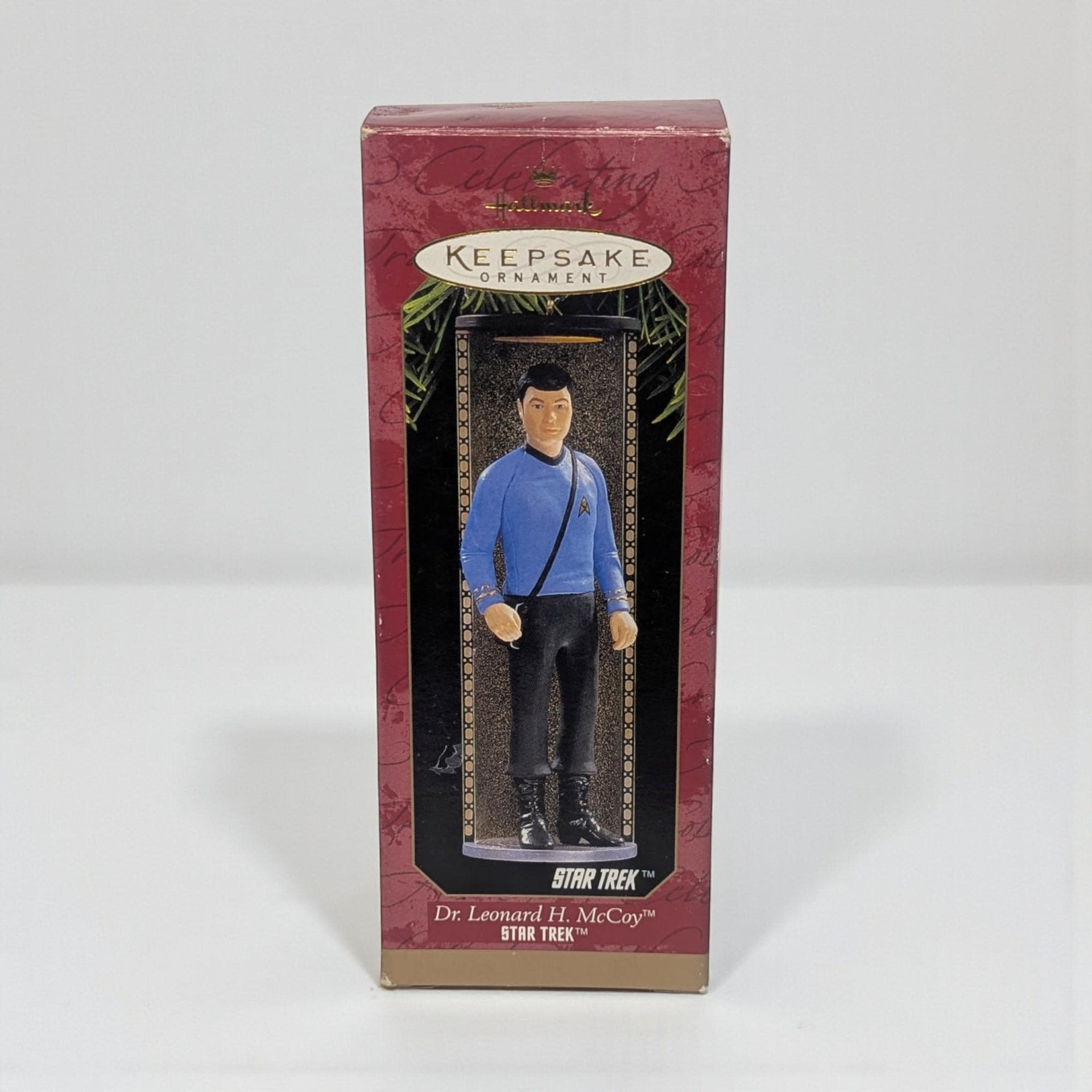 Vintage 1997 Dr. McCoy Ornament: Hallmark Star Trek Keepsake