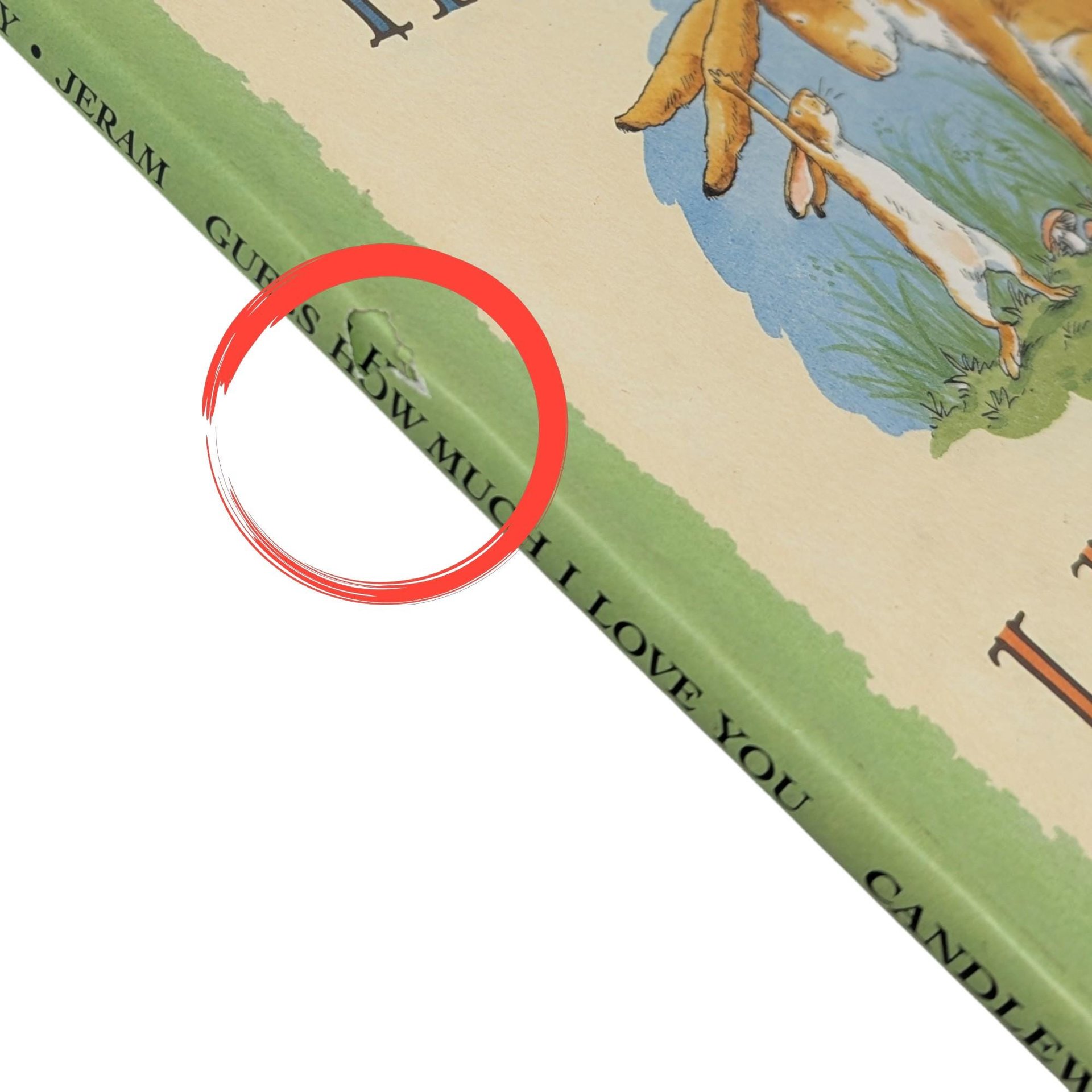 Vintage 1995 Guess How Much I Love You: Sam McBratney Hardcover Book