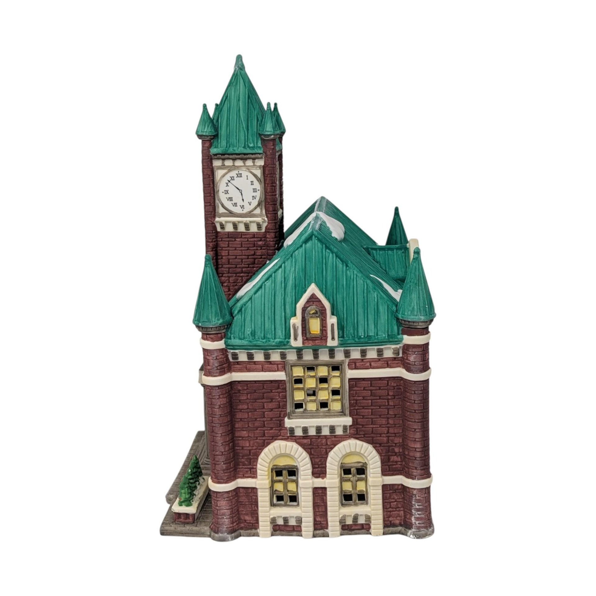 Vintage 1988 Dept 56 City Hall Building: Christmas in the City Village Collection