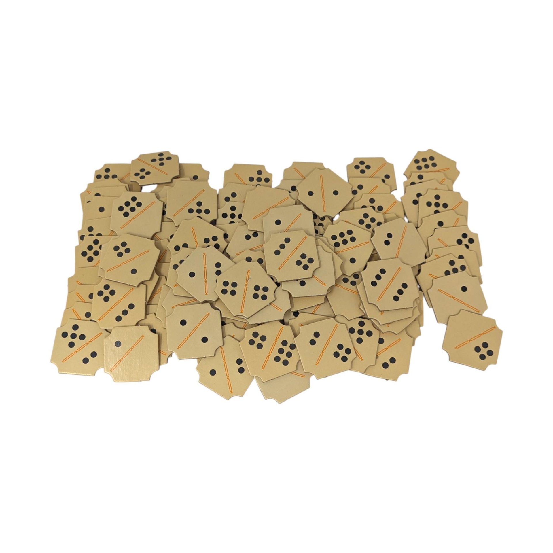 Vintage 1982 Domingo Game: Western Publishing Family Game, Missing 1 Tile