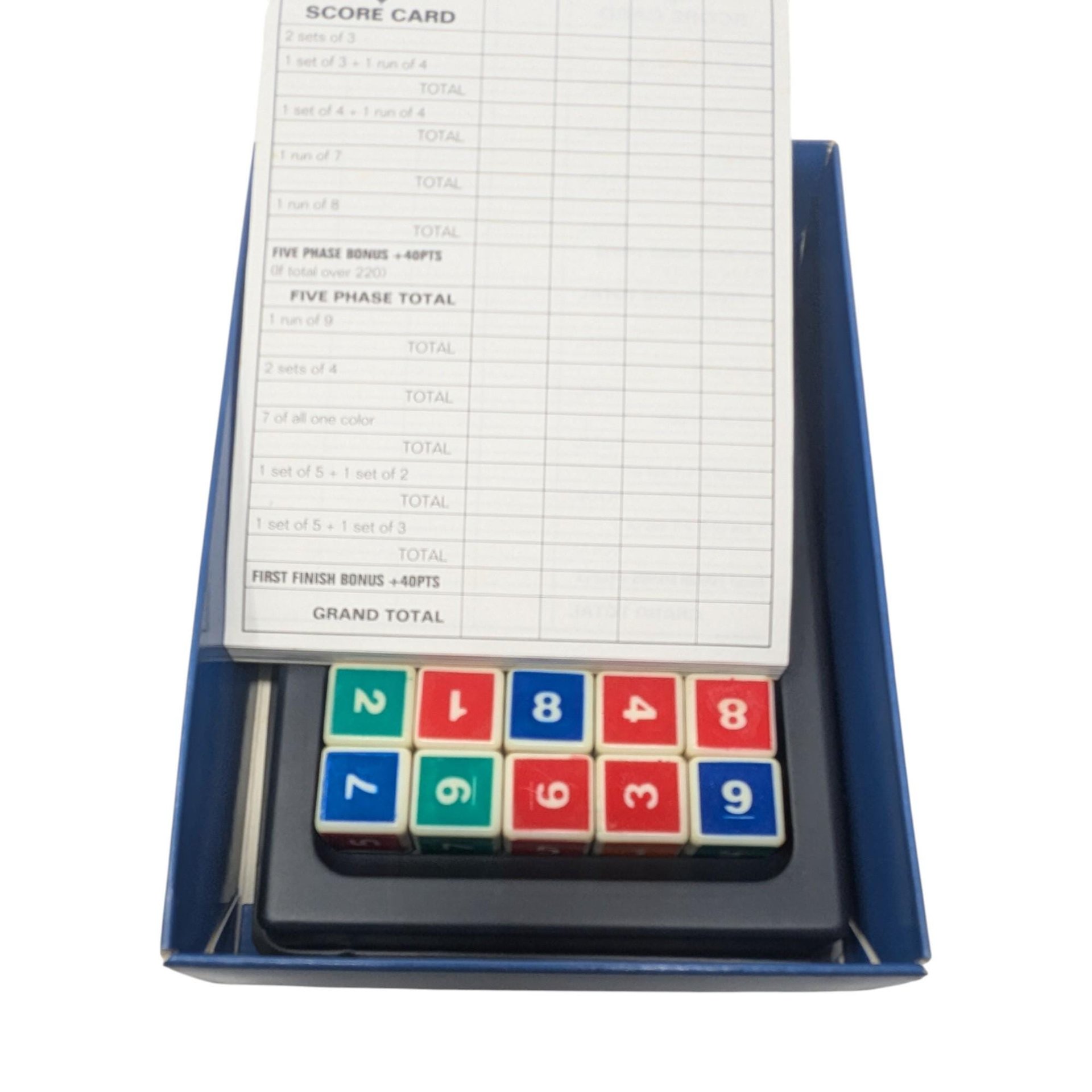 Vintage 1993 Phase 10 Dice Game: Fundex Games Strategy Party Game