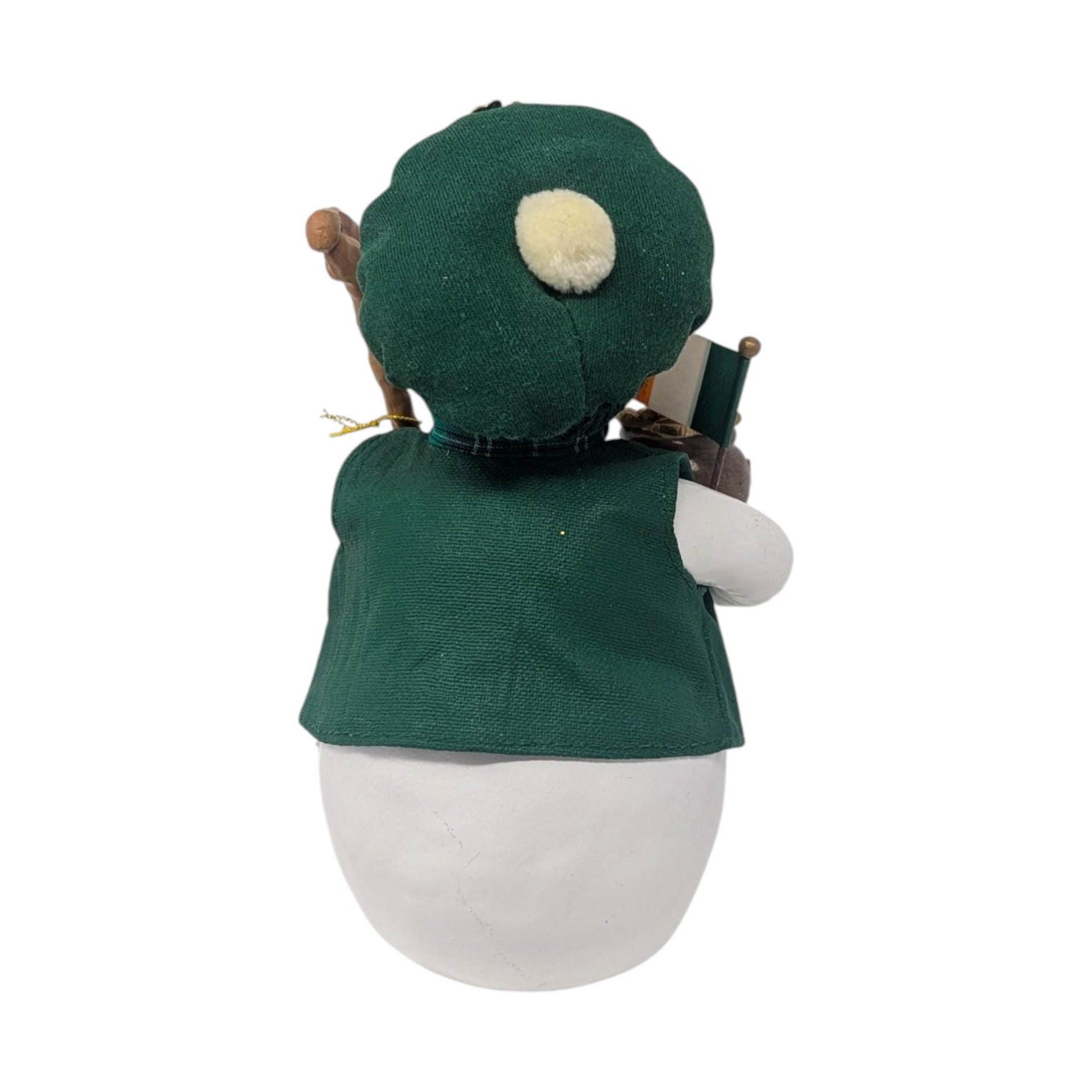 Vintage 2000 Irish Snowman Figure: Possible Dreams Celtic Collection
