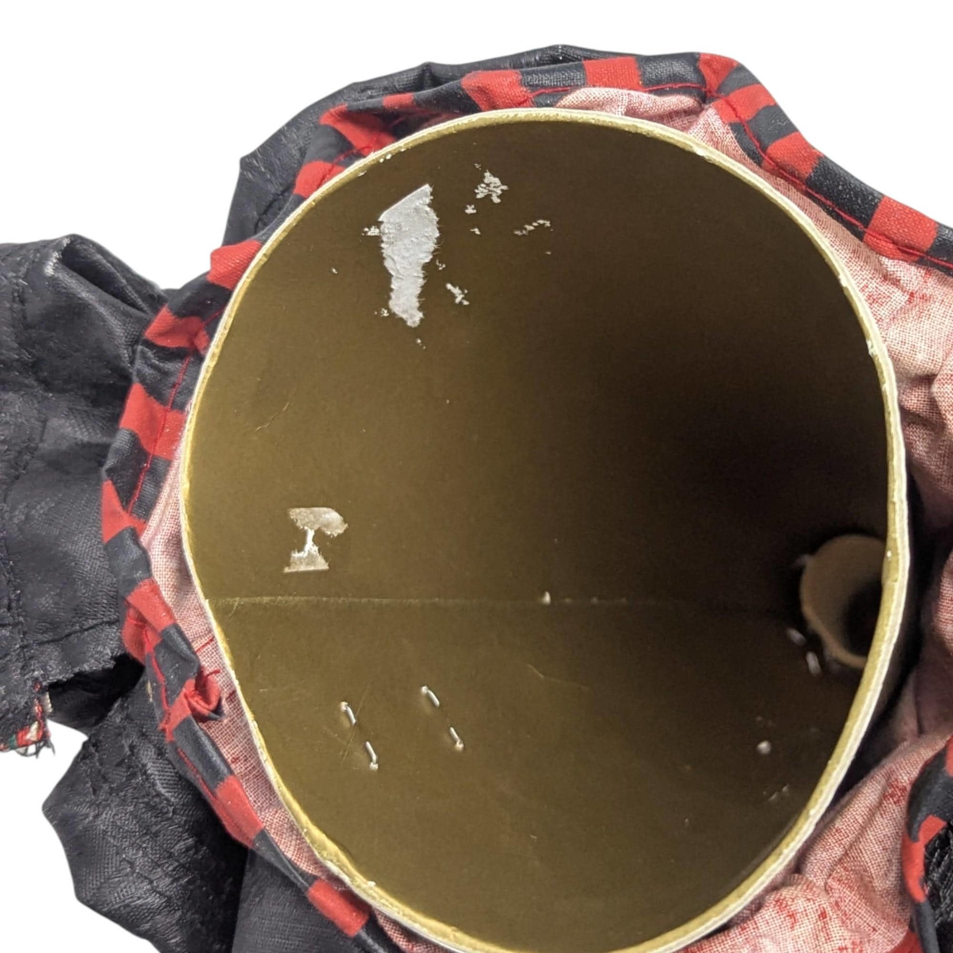 Vintage Folklore Angel Christmas Tree Topper: Gold Wing Peasant Dress