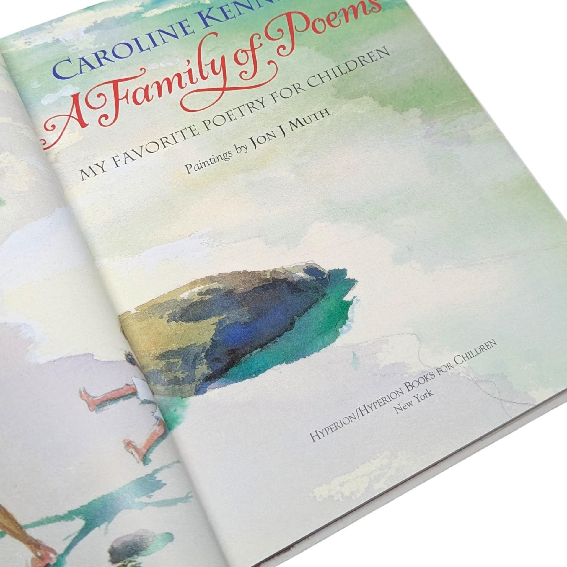 2005 A Family of Poems Hardcover Book: Caroline Kennedy