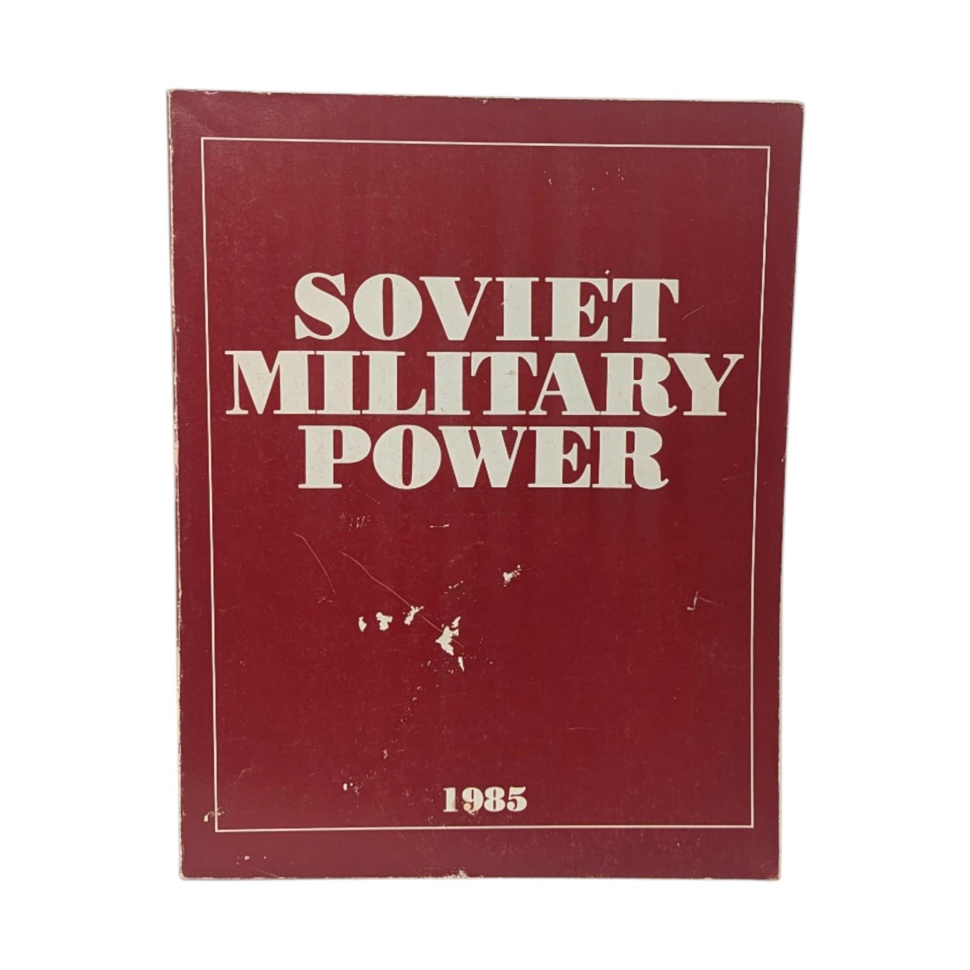 Vintage 1980s Soviet Military Power & Naval Books: Dept of Defense