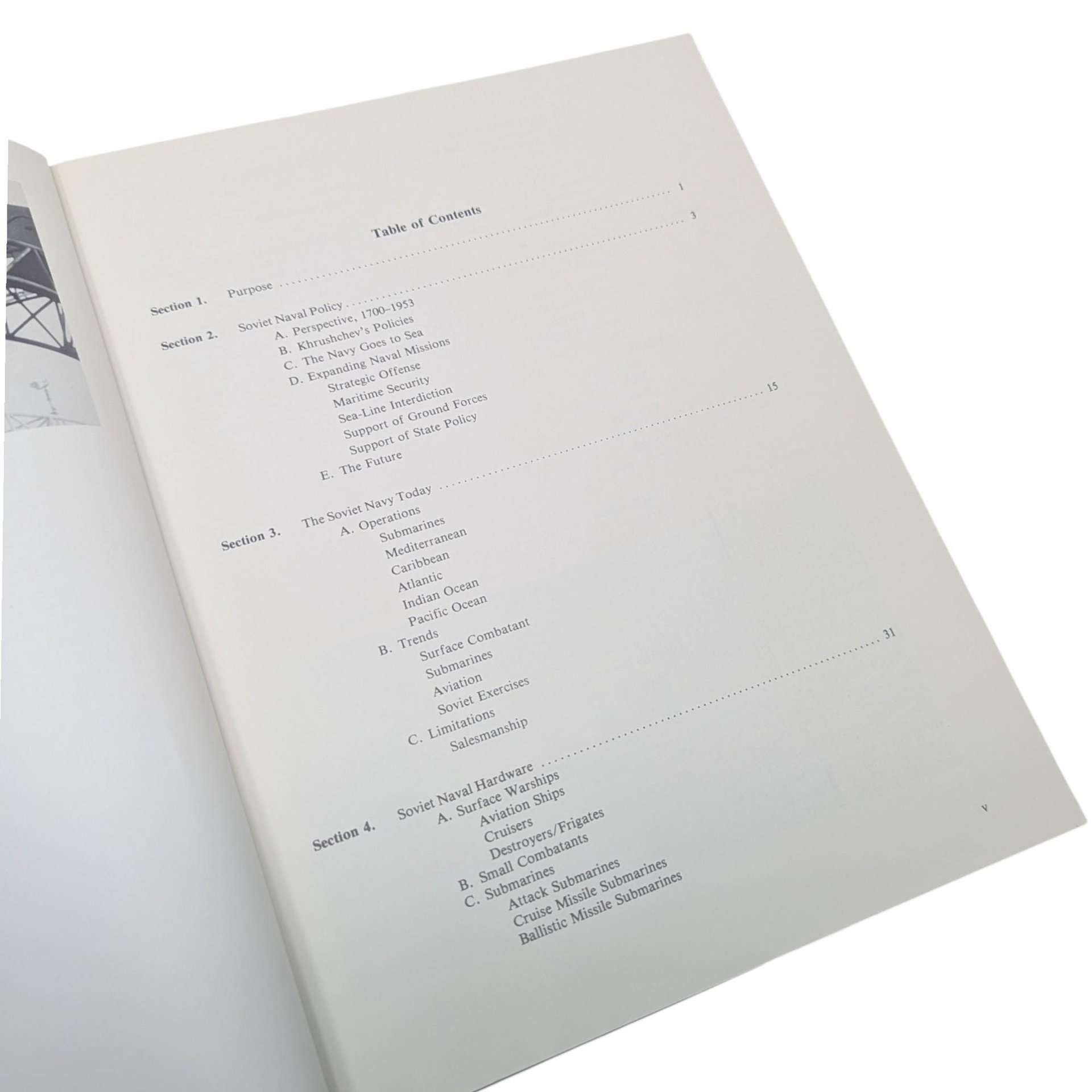 Vintage 1980s Soviet Military Power & Naval Books: Dept of Defense