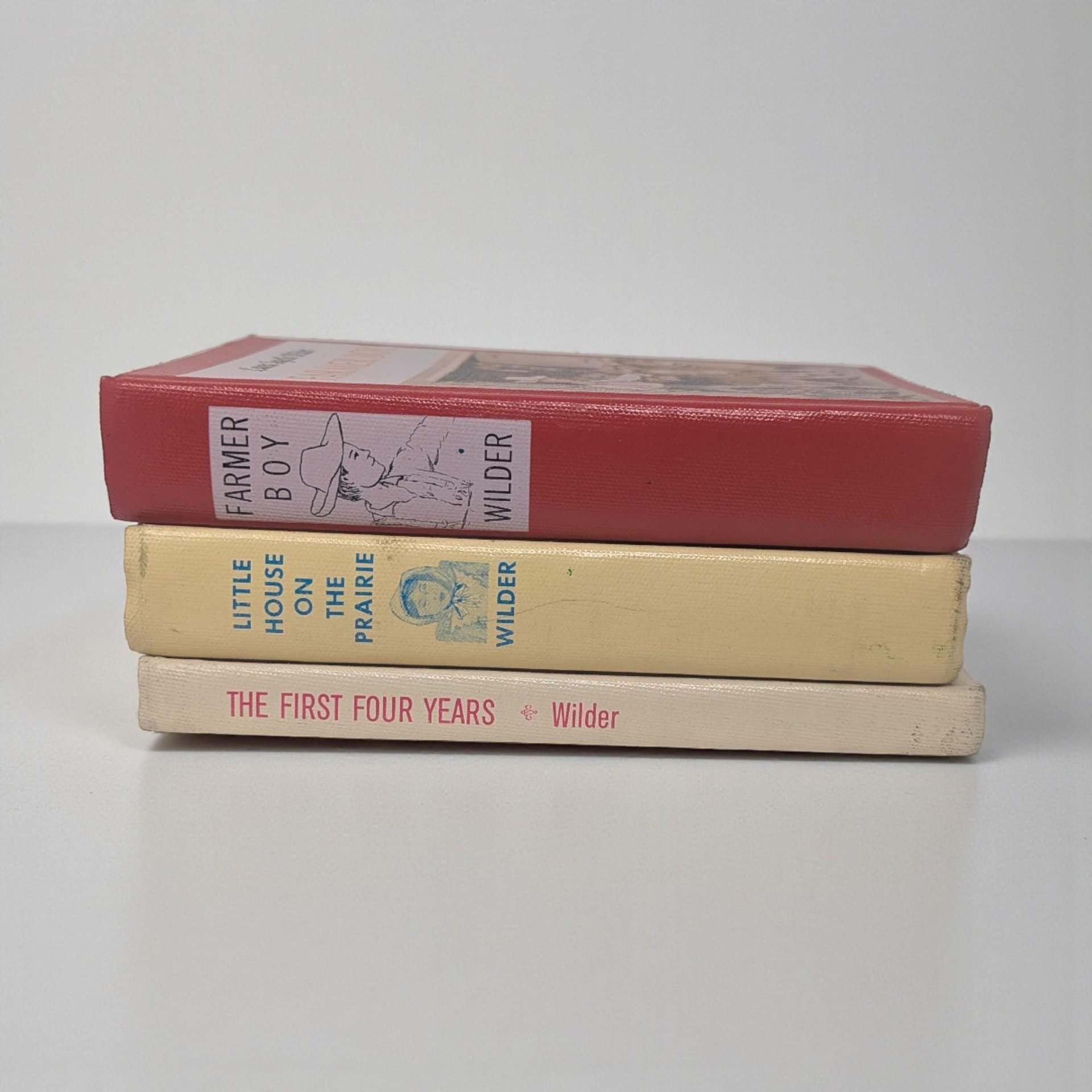 Vintage 1953-1971 Little House on the Prairie Hardcover Book Choice: Laura Ingalls Wilder Library Editions