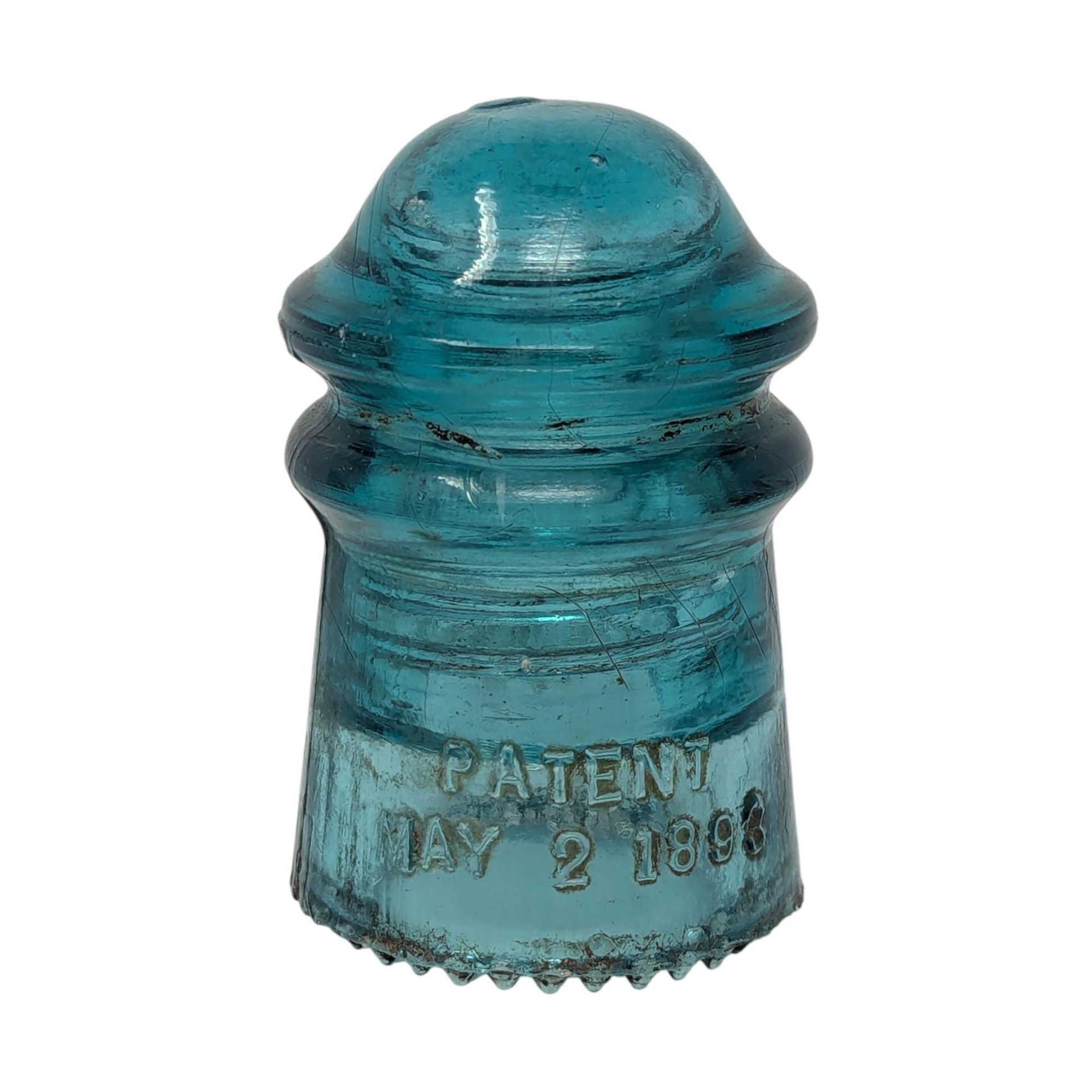 Antique and Vintage Glass Insulator Choice: Hemingray Brookfield Locke Industrial Decor