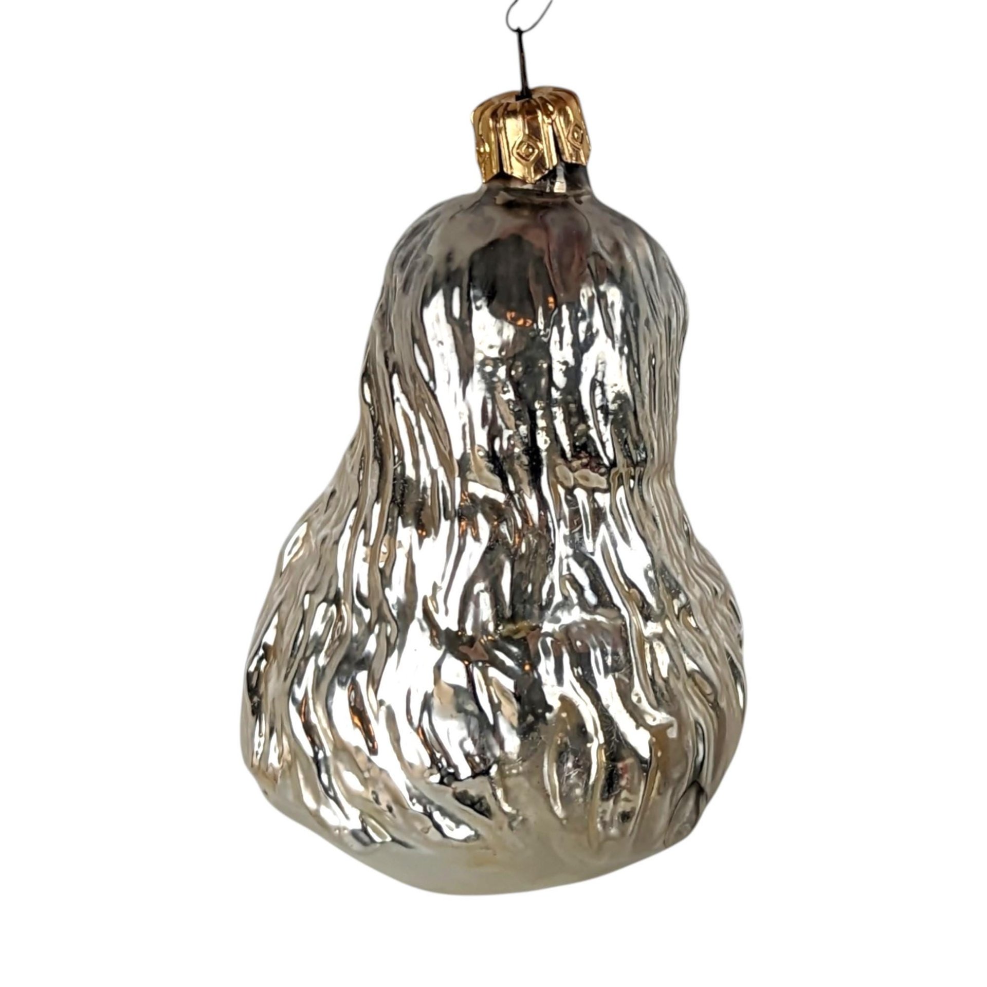 1982 Inge Glass Angel with Roses Ornament