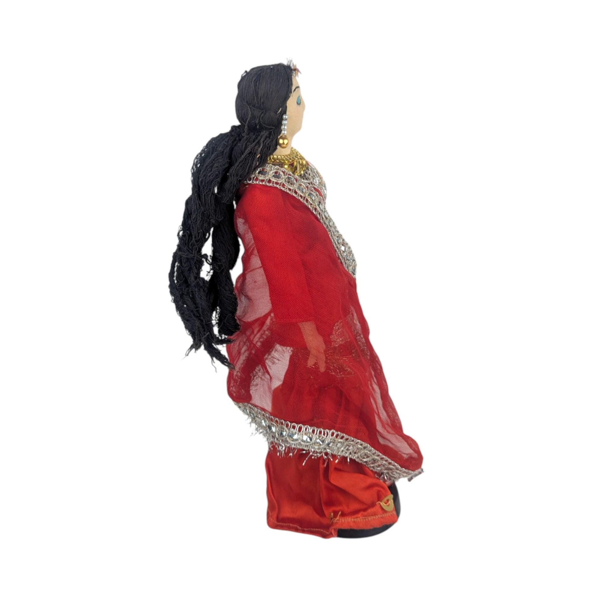 Vintage Handcrafted Indian Cultural Doll