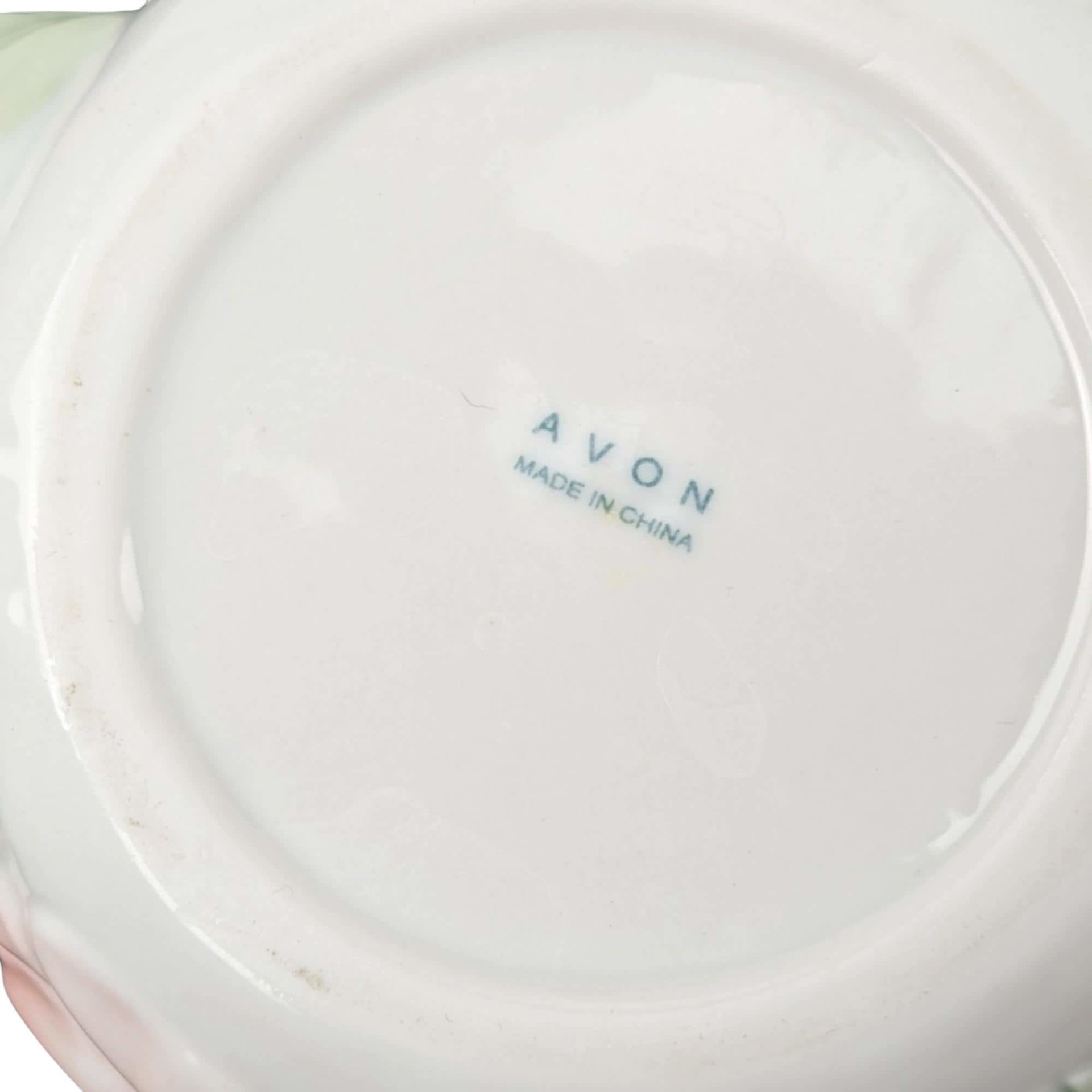 1980s Ceramic Avon Cherub Teapot