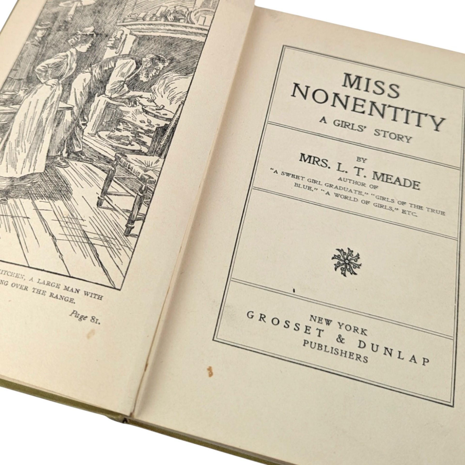 Antique Miss Nonentity, Mrs L T Meade