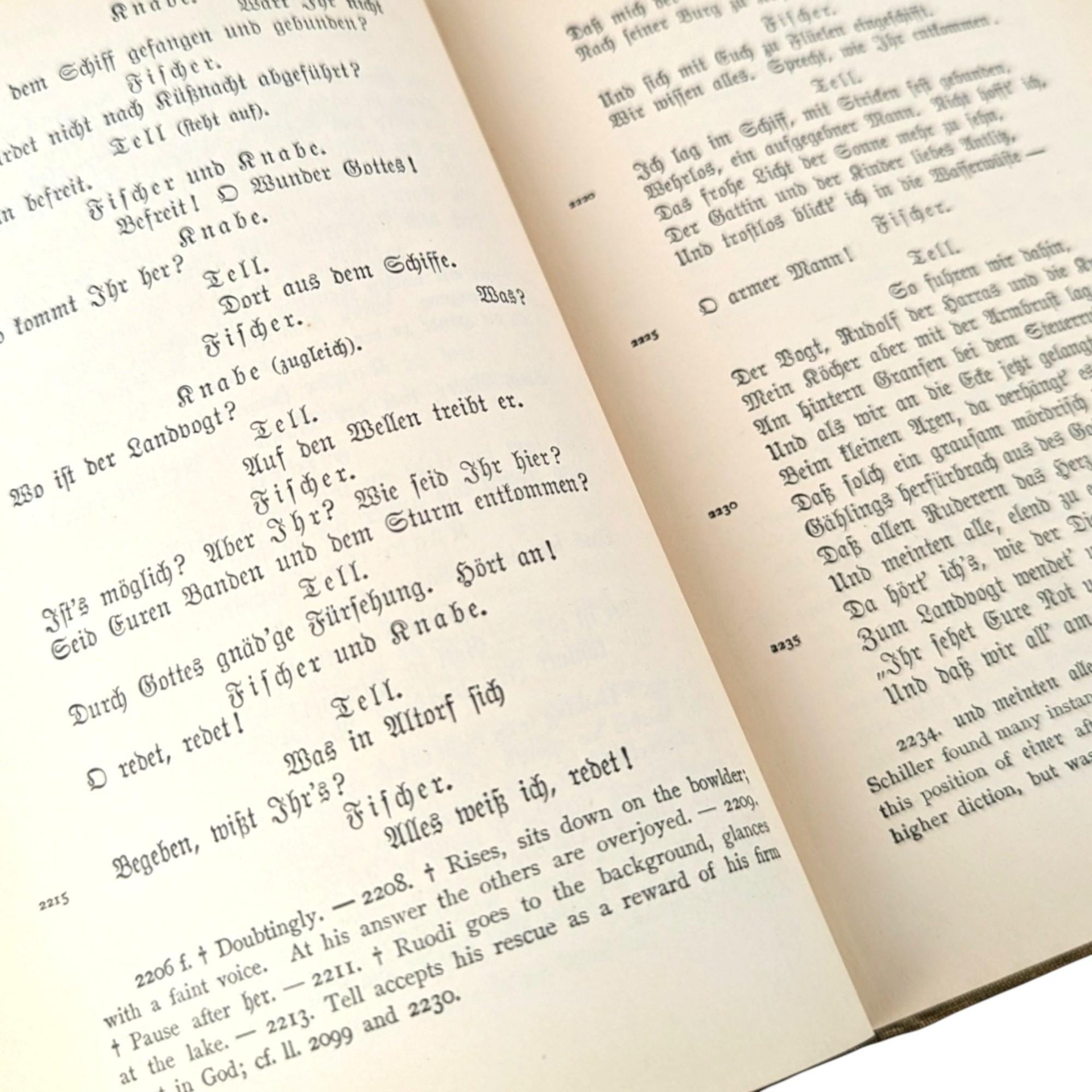 1905 Wilhelm Tell Schiller Hardcover