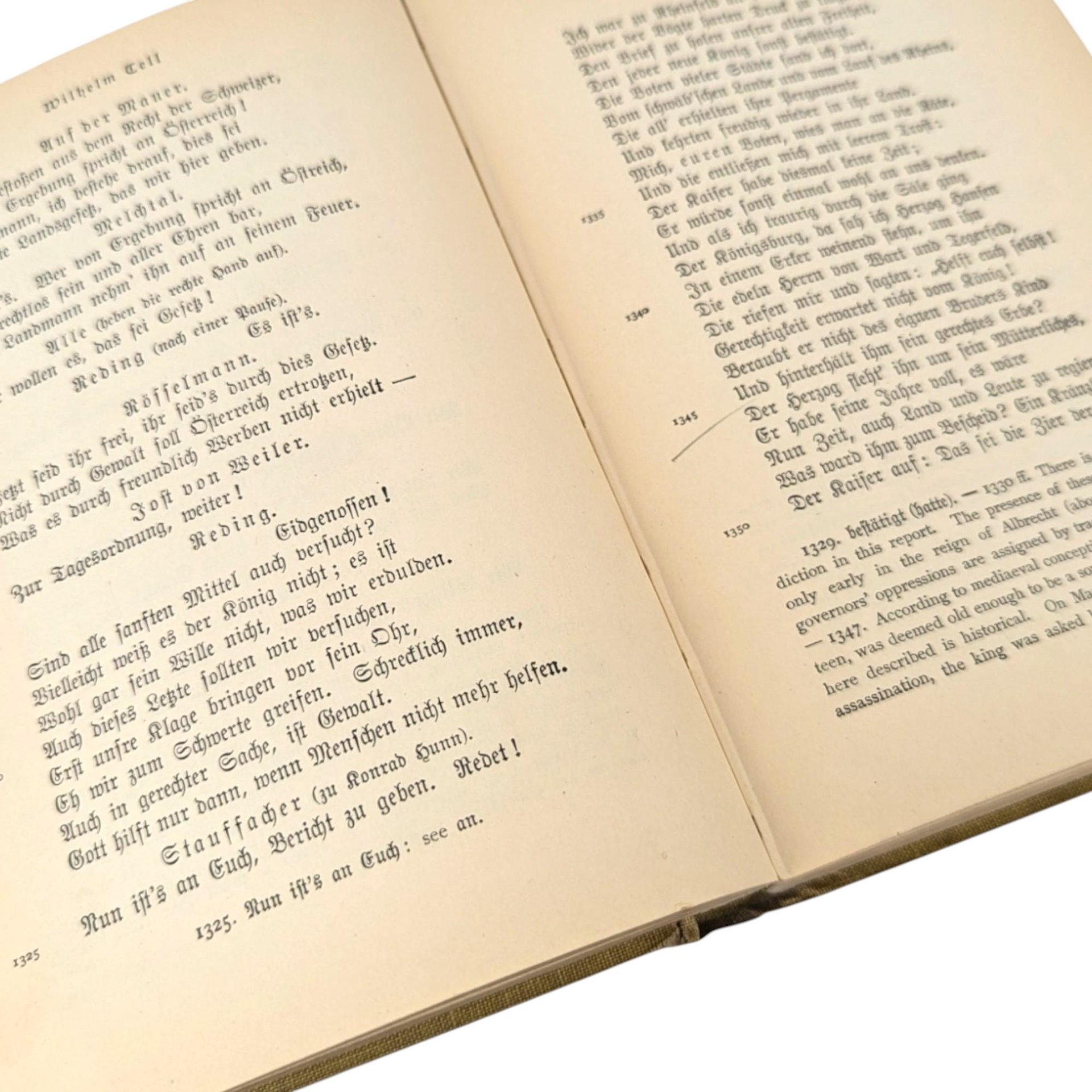 1905 Wilhelm Tell Schiller Hardcover