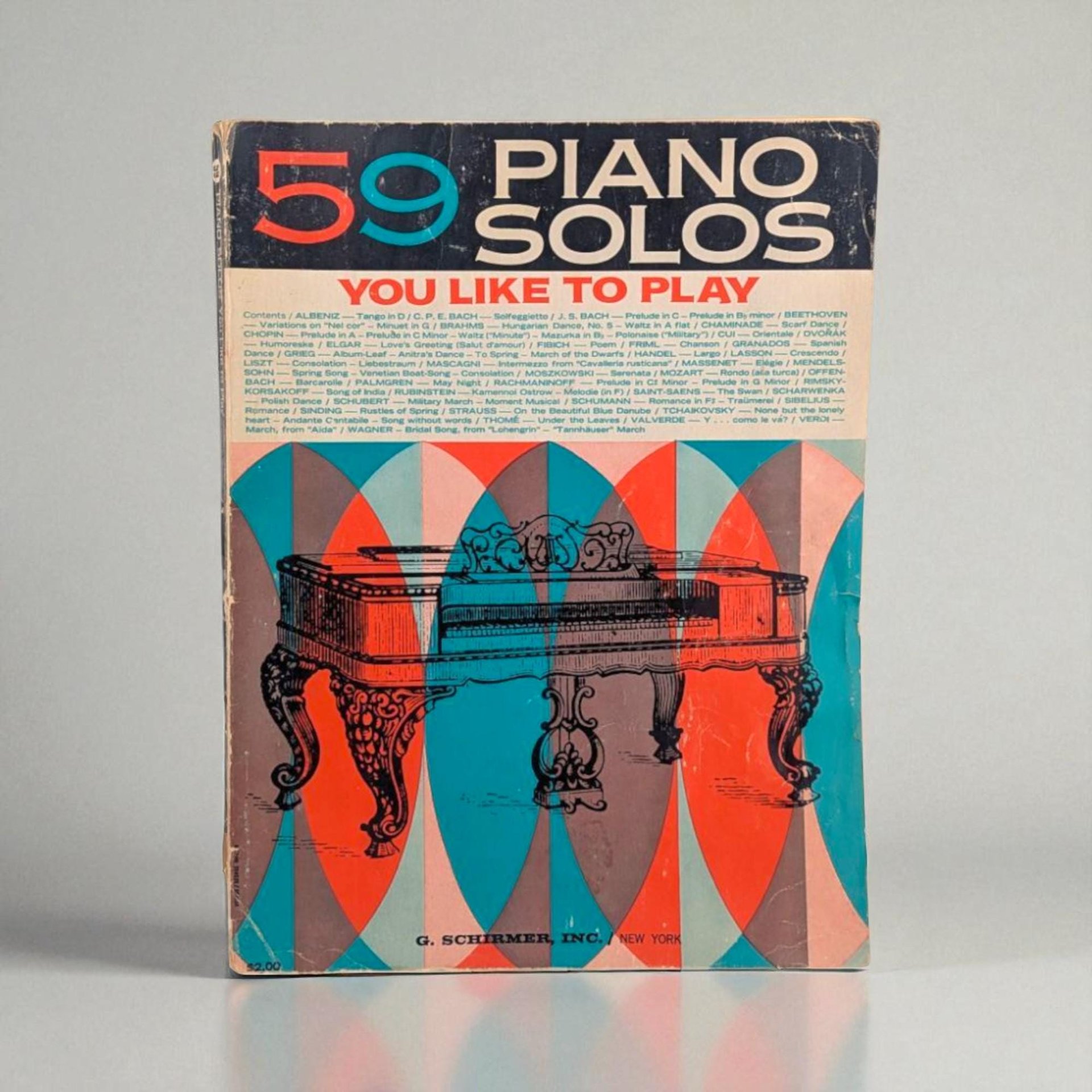 1936 G. Schirmer 59 Piano Solos You Like to Play