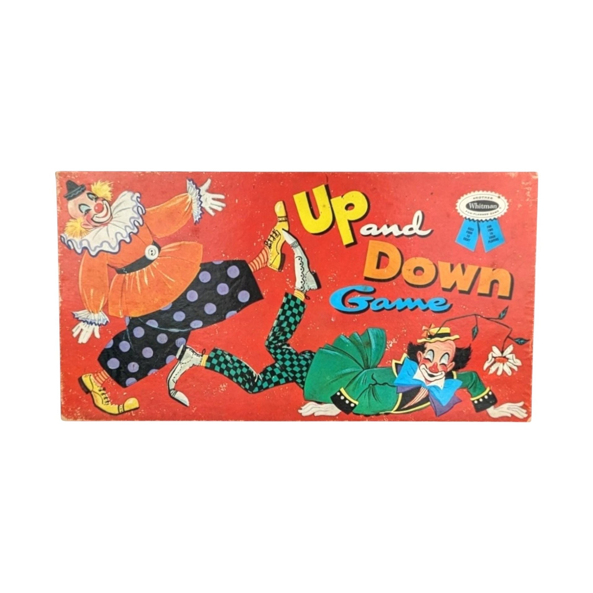 1950s Whitman Up and Down Board Game