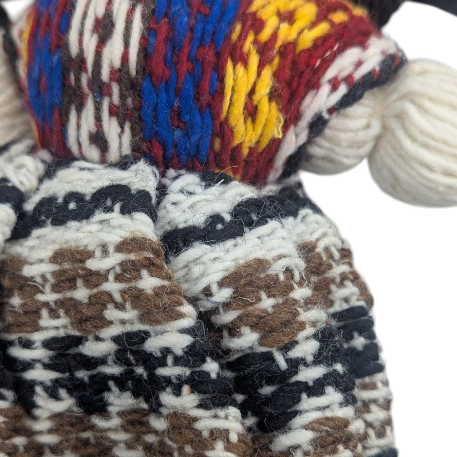 Vintage Guatemalan Folk Art Doll