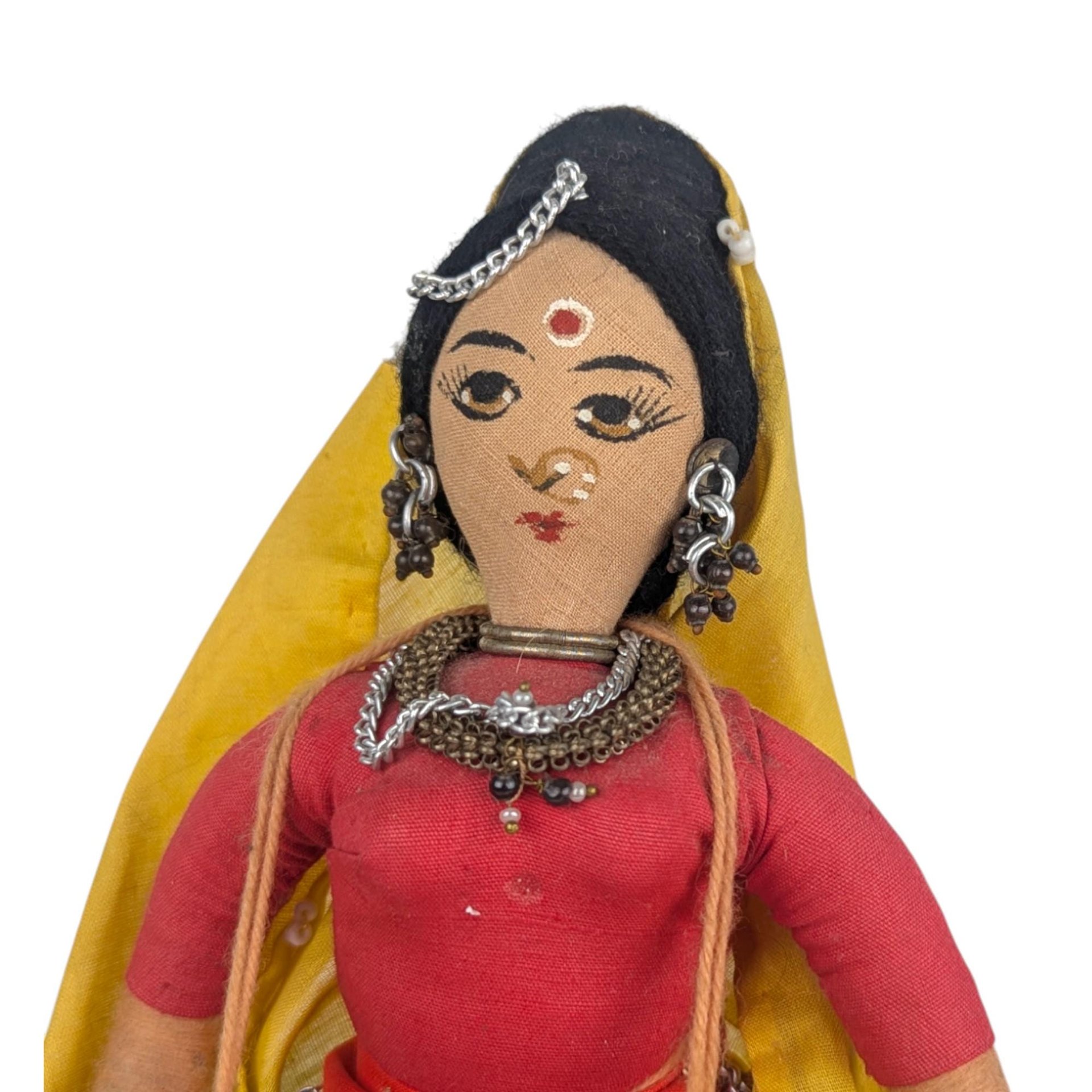 Vintage Ethnic Musician Doll