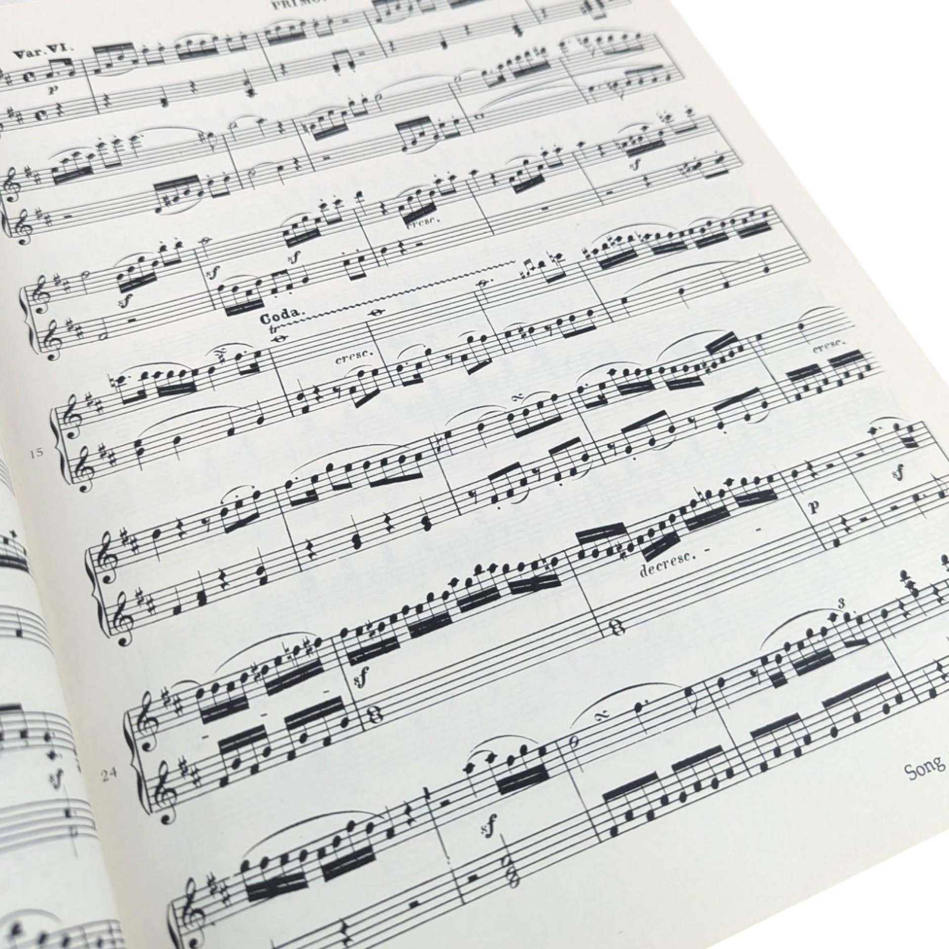 1979 Four-Hand Piano Music Book