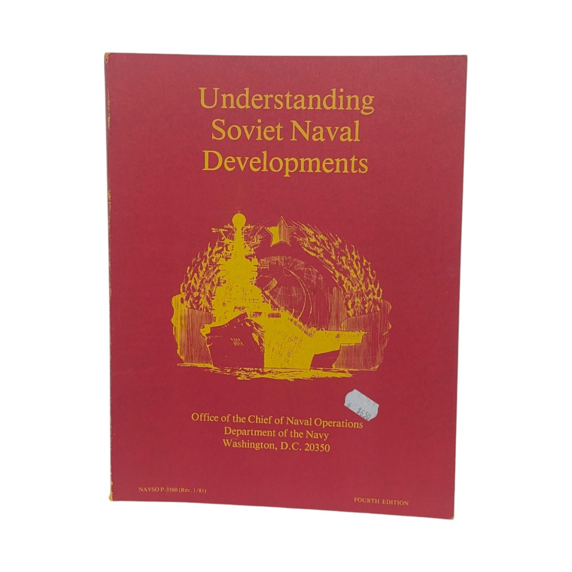 Vintage 1980s Soviet Military Power & Naval Books: Dept of Defense