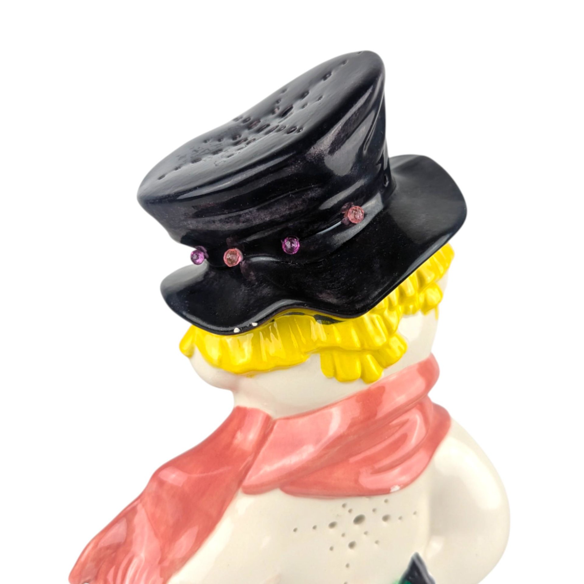 Vintage Handpainted Ceramic Snowman