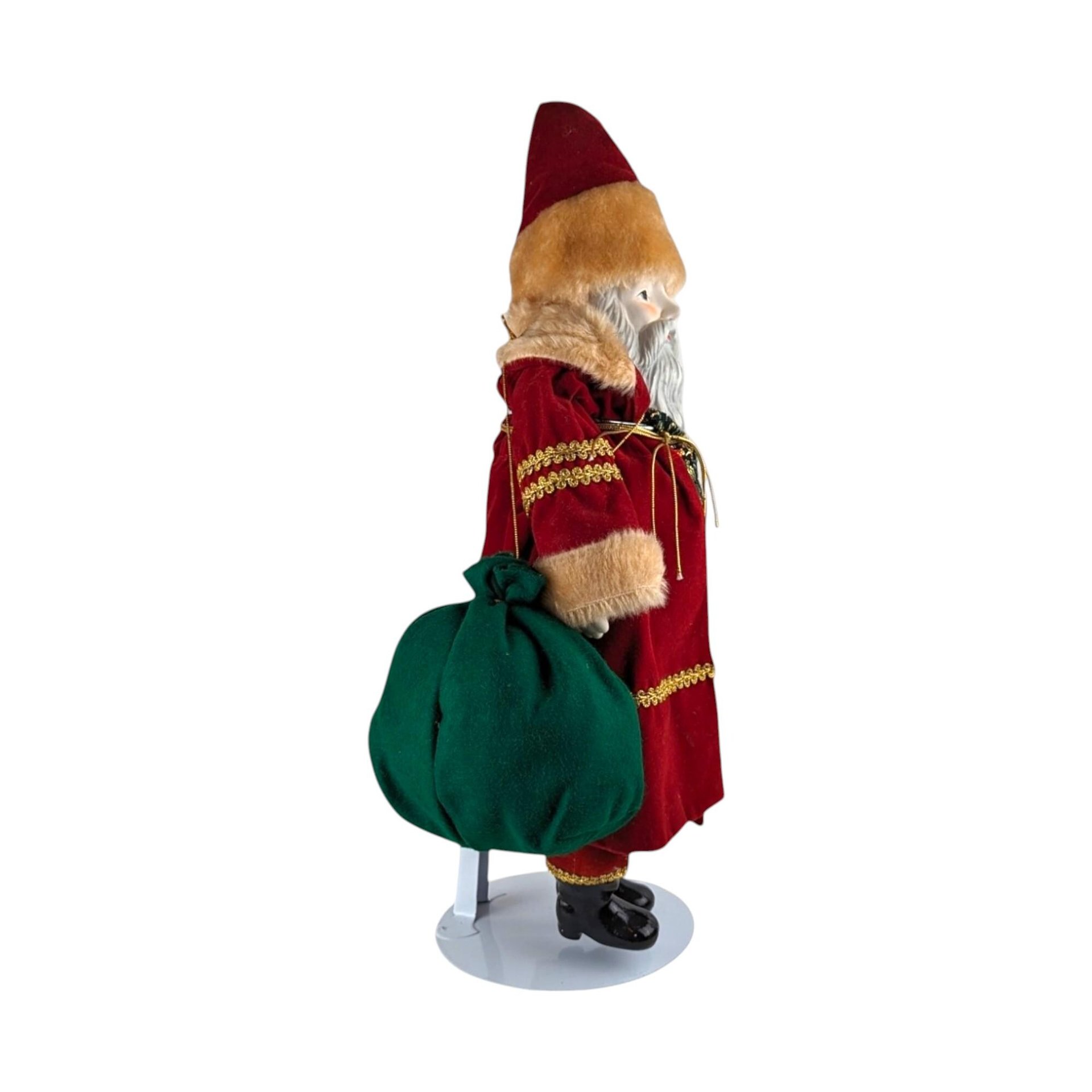 Vintage Roman 18" Santa Figure
