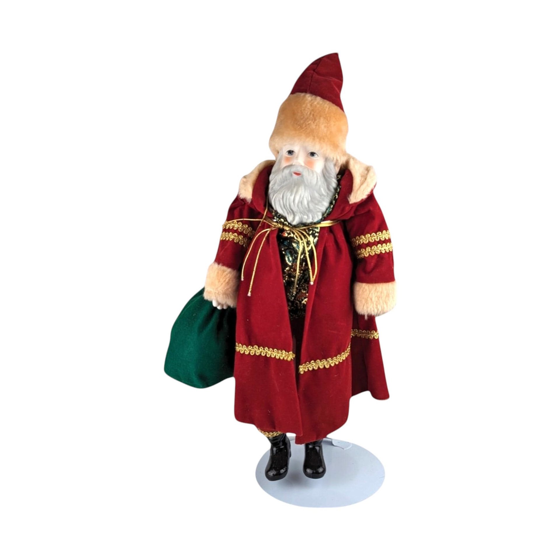 Vintage Roman 18" Santa Figure