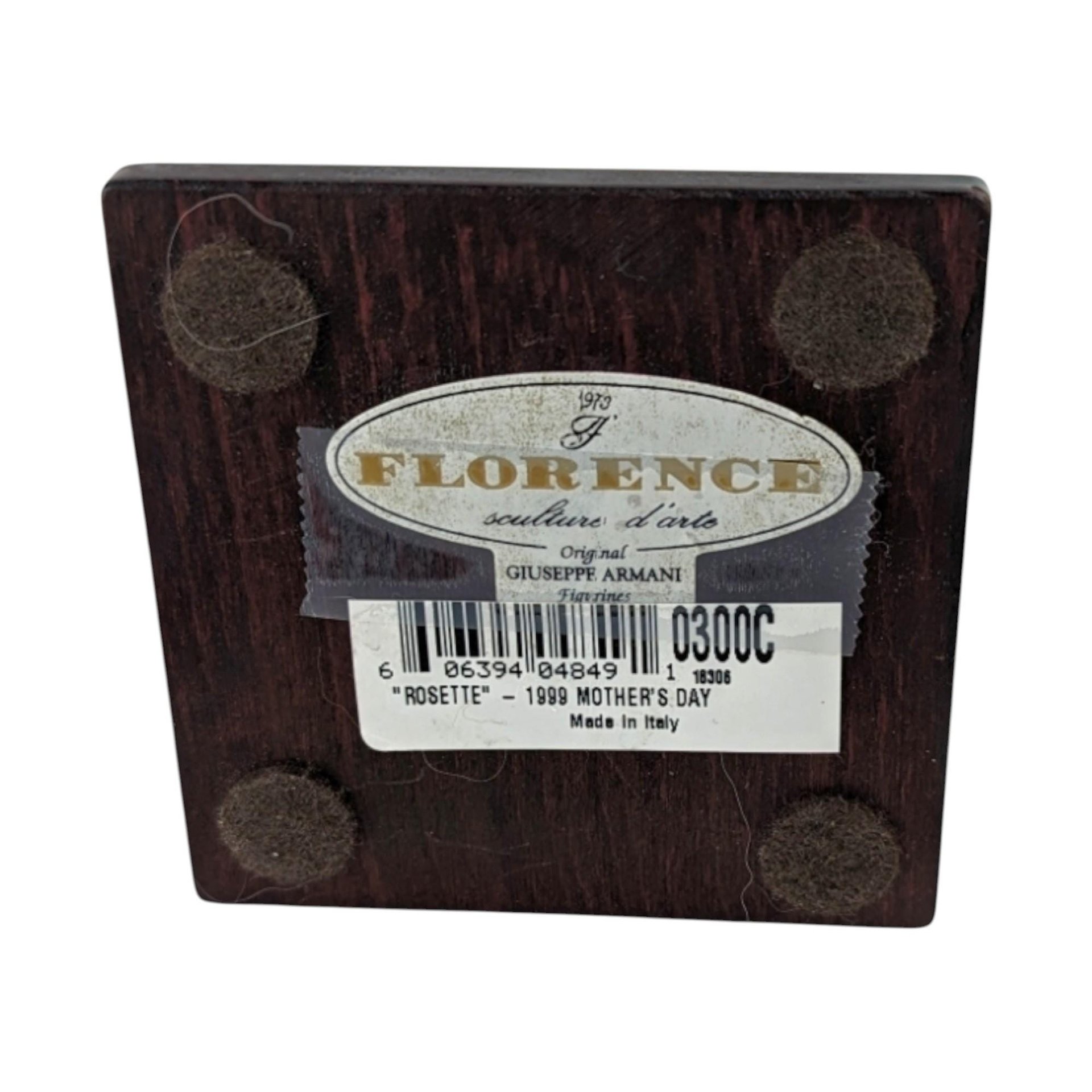 1999 Giuseppe Armani Rosette Figurine: Mother's Day