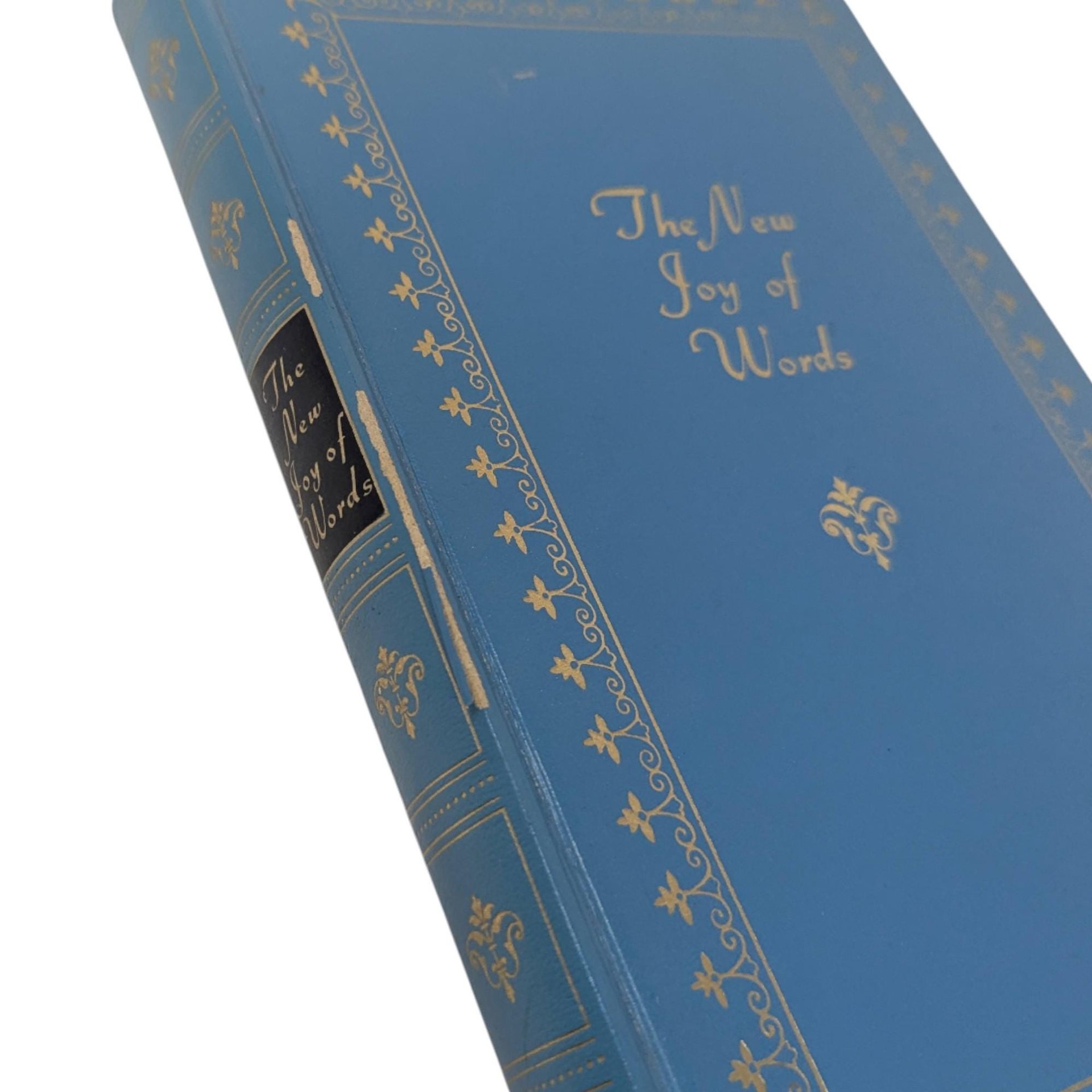 Vintage 1961 The New Joy of Words Hardcover Book: J.G. Ferguson Publishing Mid-Century