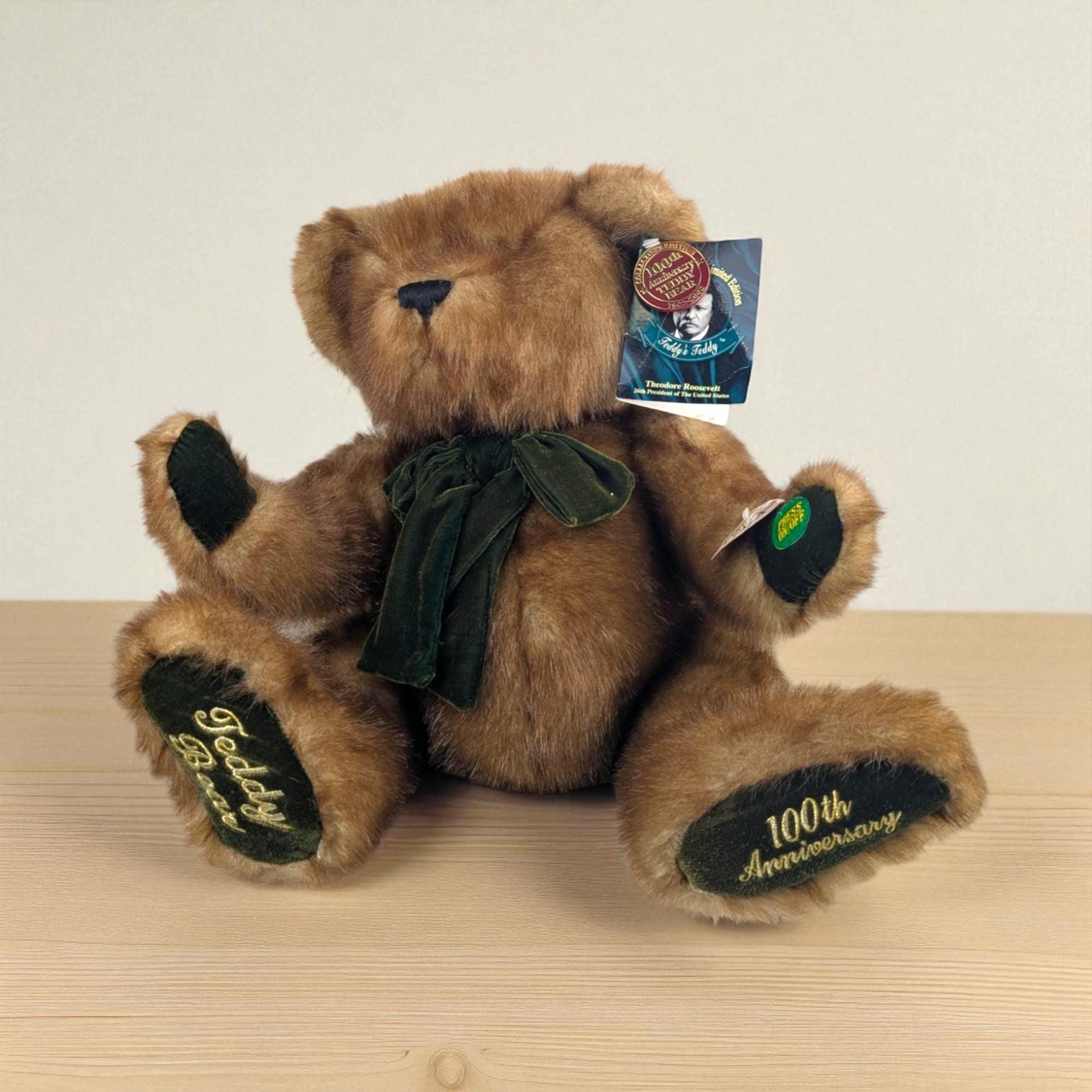 2002 Dandee 100th Anniversary Talking Teddy Bear
